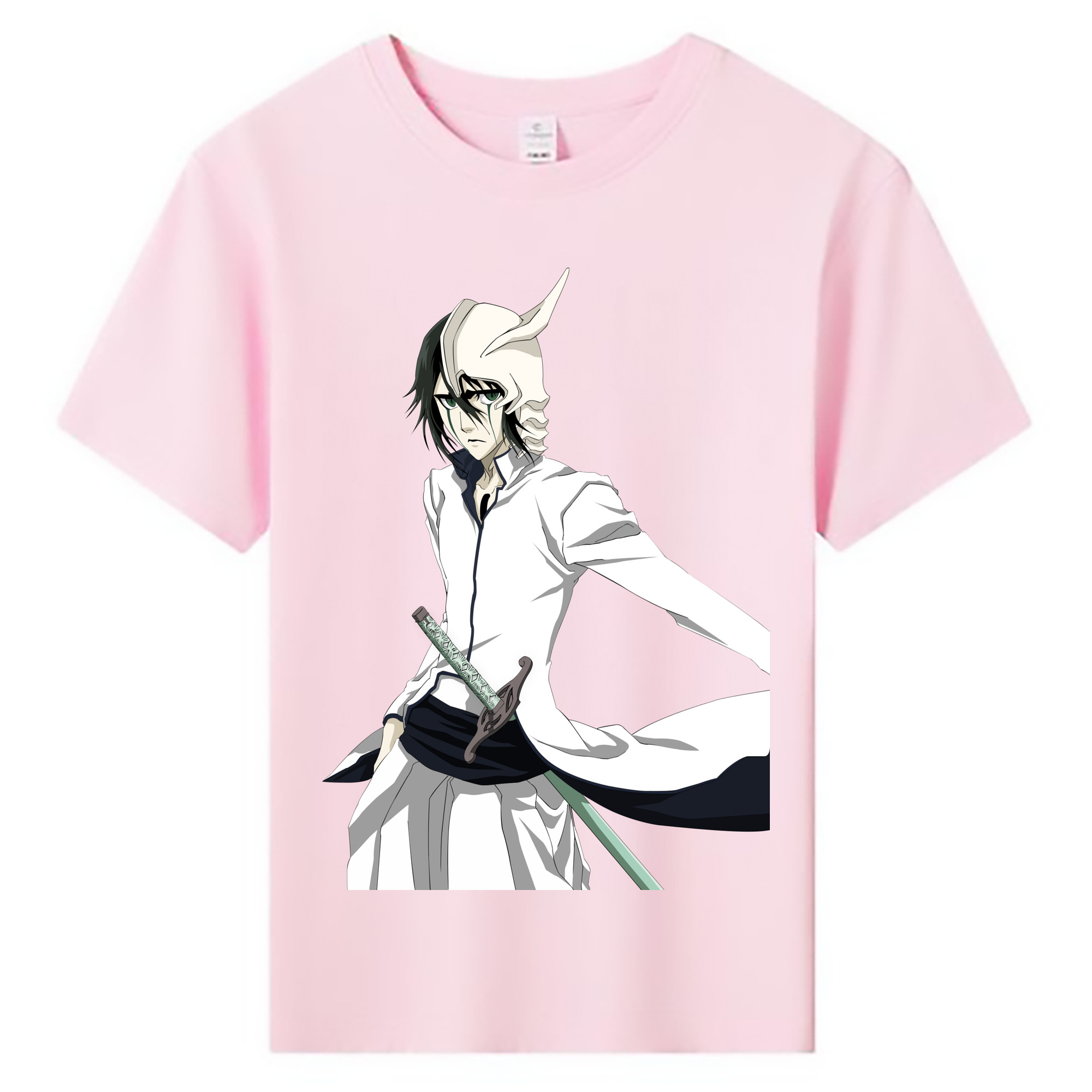（画像用） ブリーチ ウルキオラ·シファー BLEACH Ulquiorra cifer 綿100％キッズTシャツ（フロントプリント）