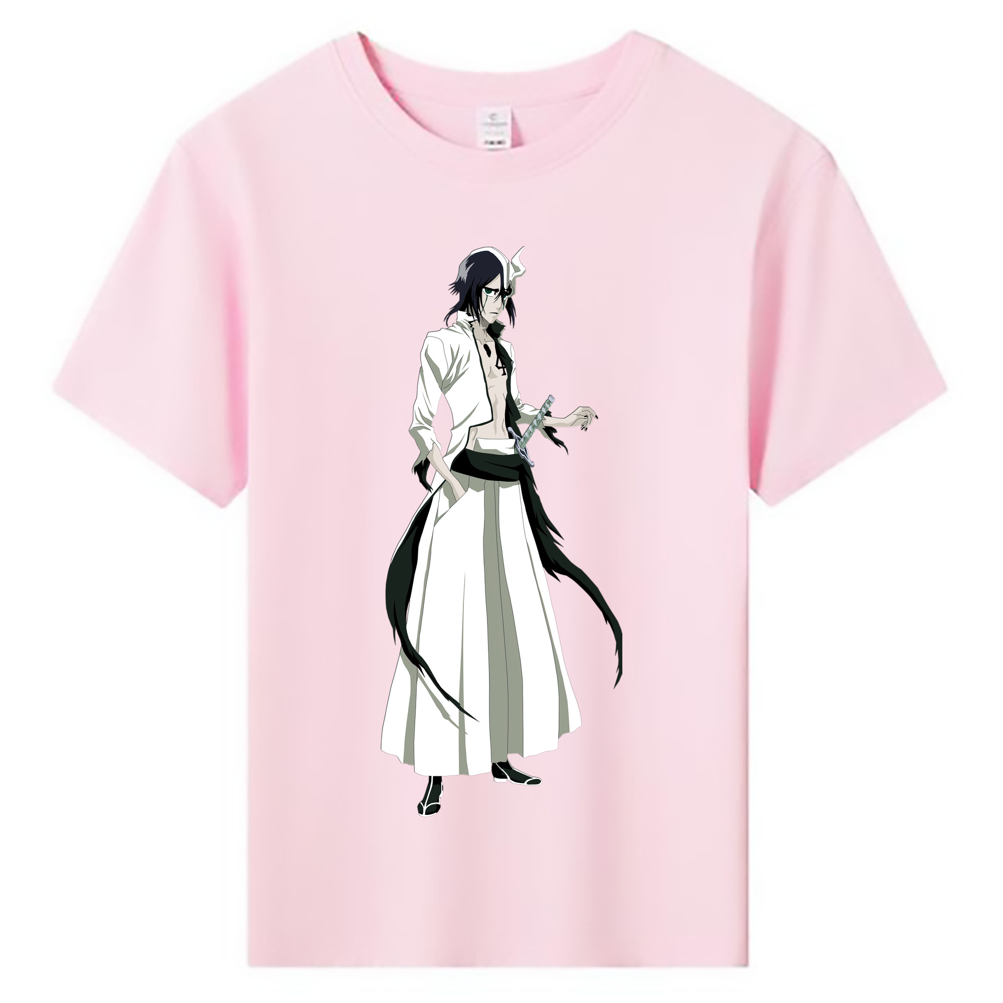 （画像用） ブリーチ ウルキオラ·シファー BLEACH Ulquiorra cifer 綿100％キッズTシャツ（フロントプリント）