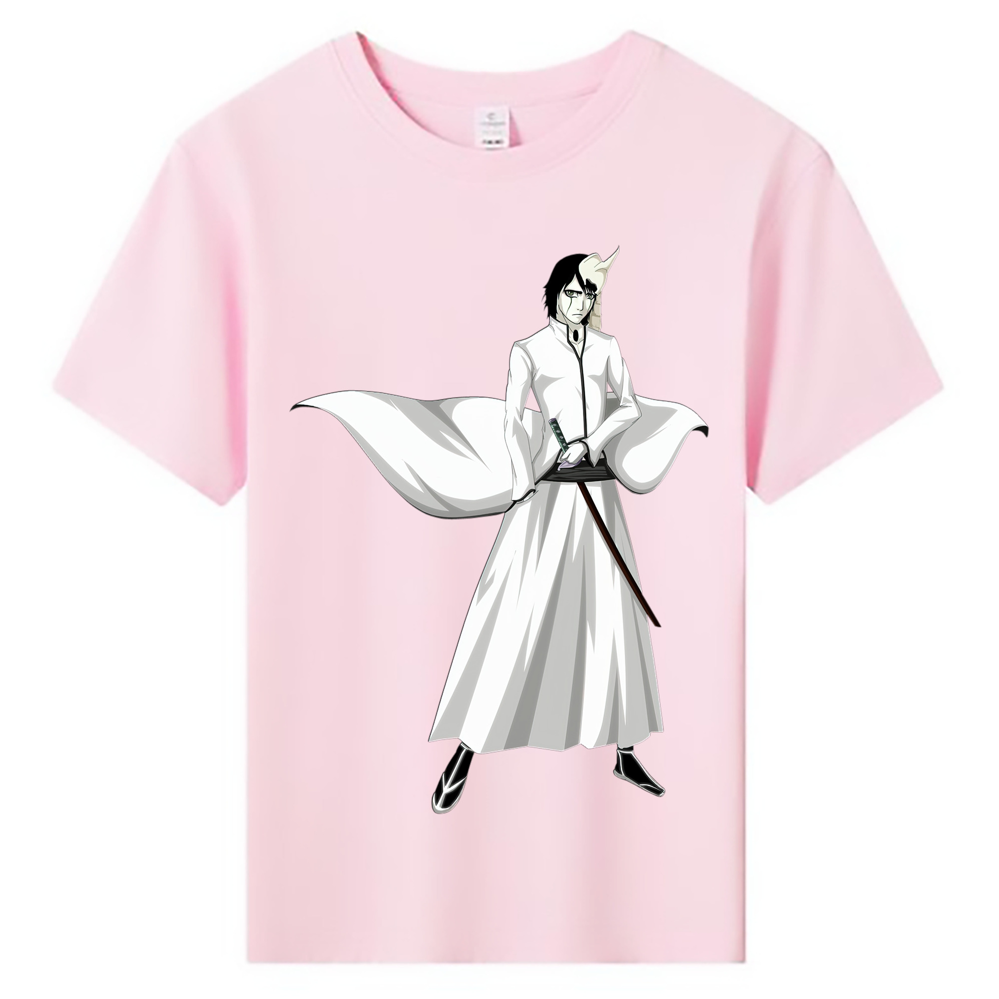 （画像用） ブリーチ ウルキオラ·シファー BLEACH Ulquiorra cifer 綿100％キッズTシャツ（フロントプリント）