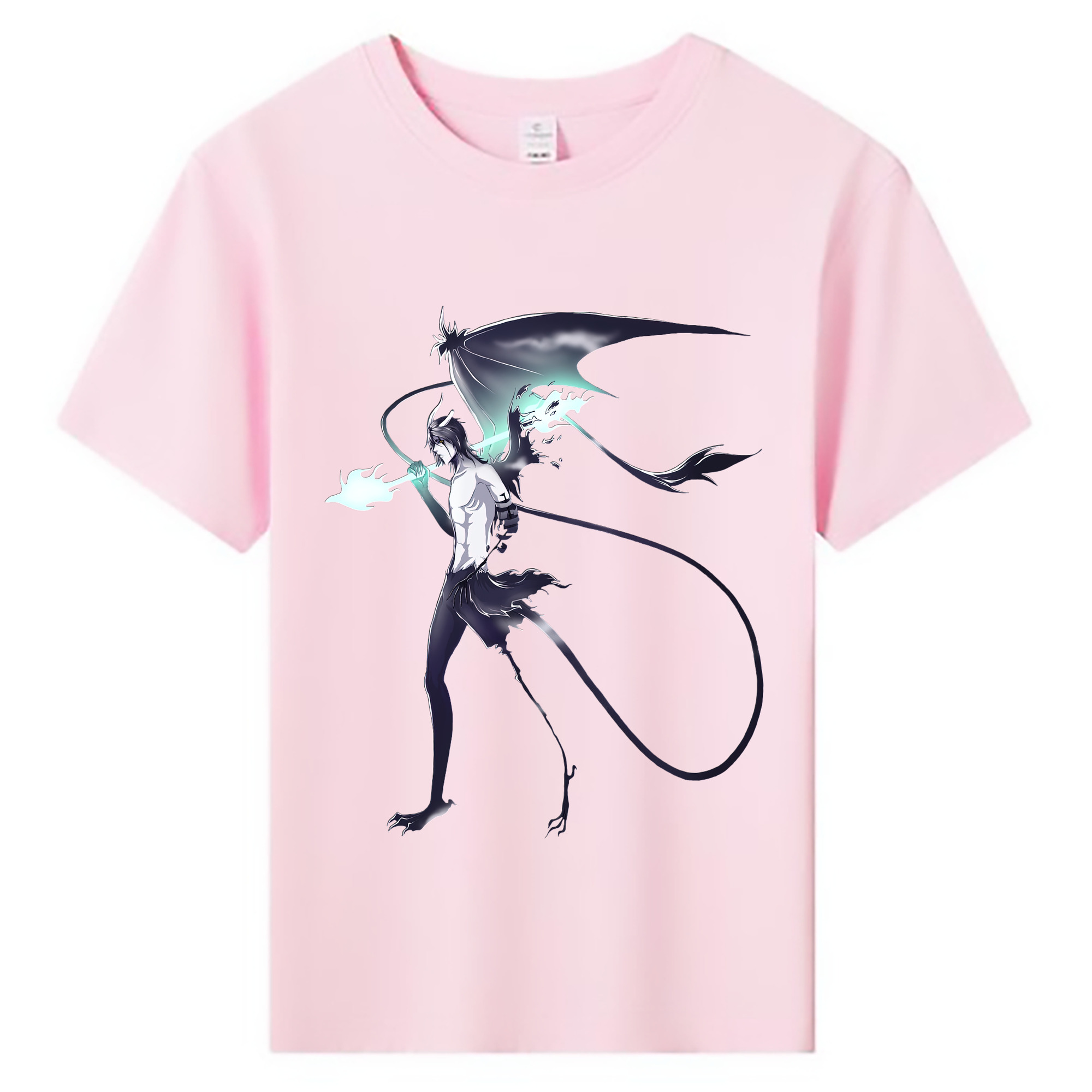 （画像用） ブリーチ ウルキオラ·シファー BLEACH Ulquiorra cifer 綿100％キッズTシャツ（フロントプリント）