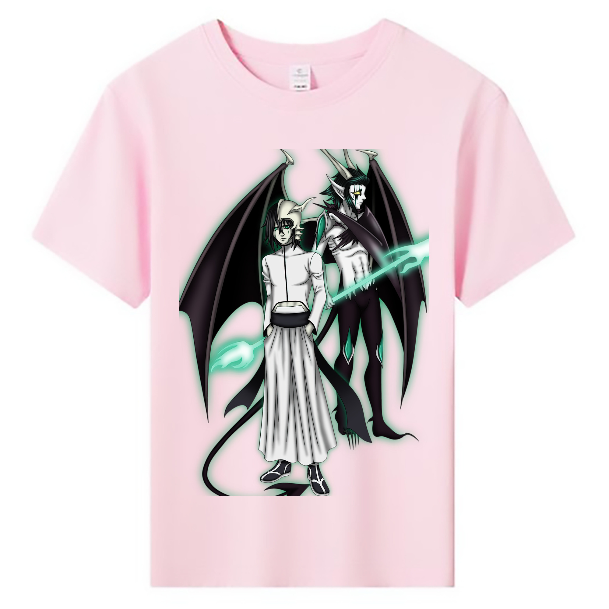 （画像用） ブリーチ ウルキオラ·シファー BLEACH Ulquiorra cifer 綿100％キッズTシャツ（フロントプリント）