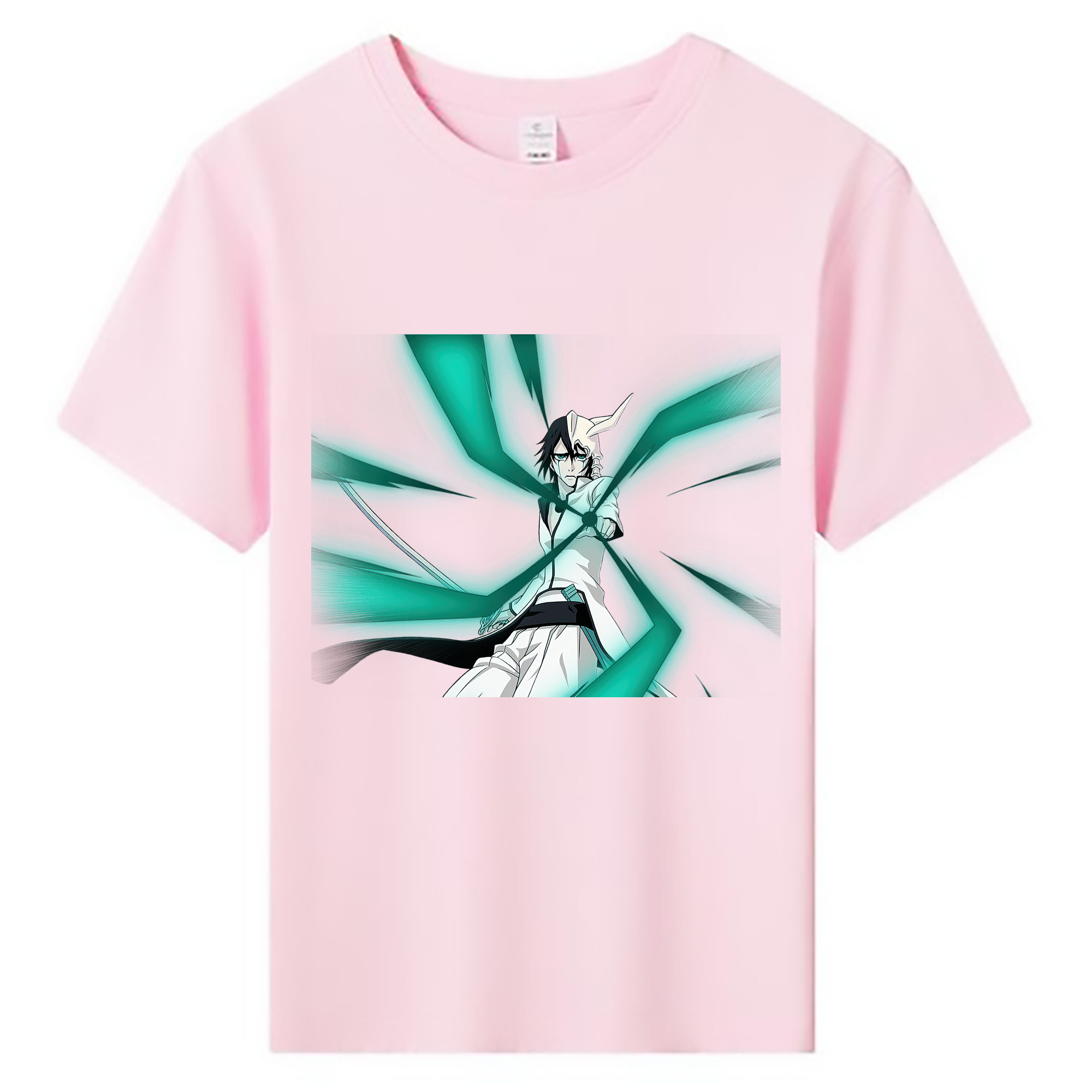 （画像用） ブリーチ ウルキオラ·シファー BLEACH Ulquiorra cifer 綿100％キッズTシャツ（フロントプリント）