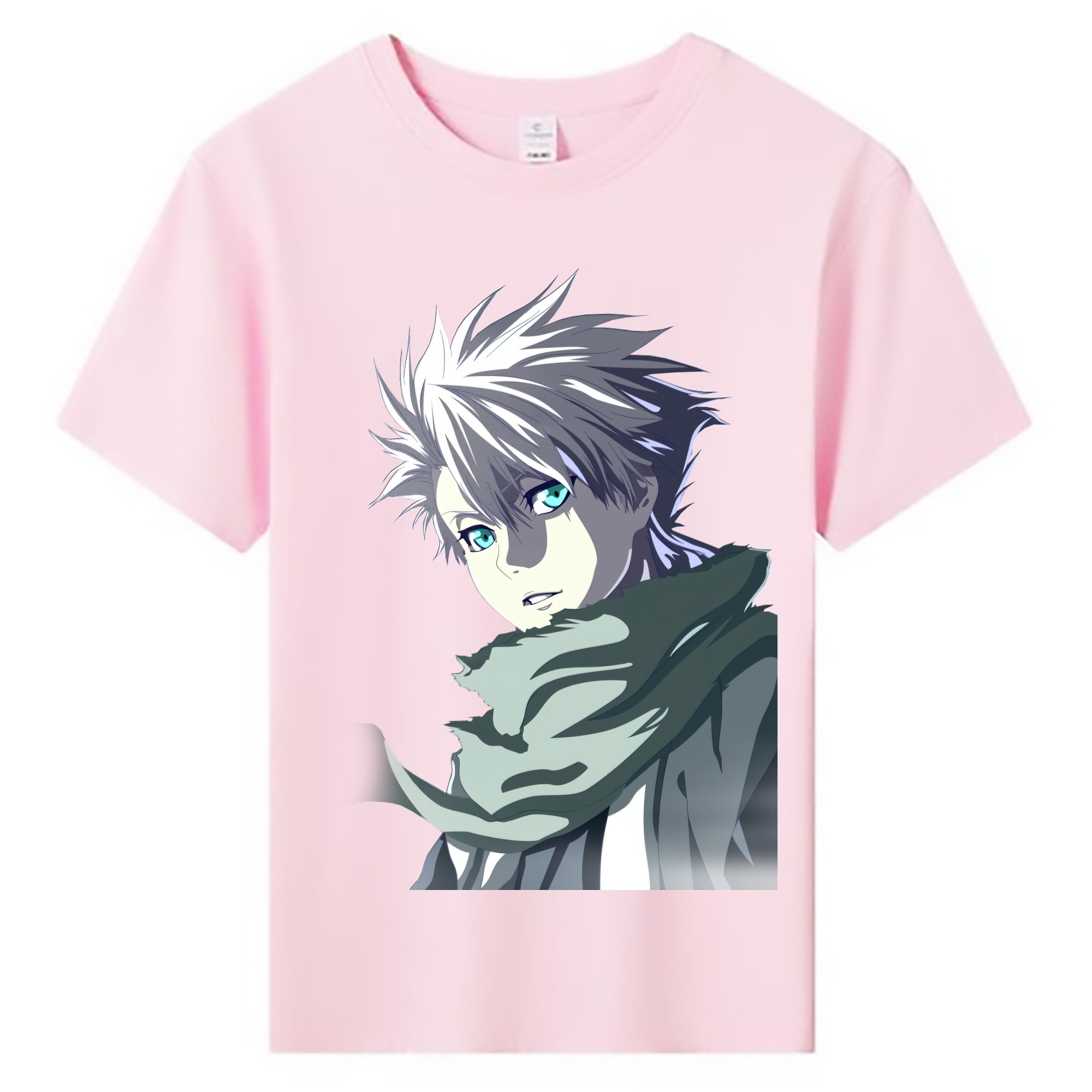 （画像用） ブリーチ 日番谷冬獅郎（ひつがや とうしろう） BLEACH Hitsugaya Toushirou 綿100％キッズTシャツ（フロントプリント）