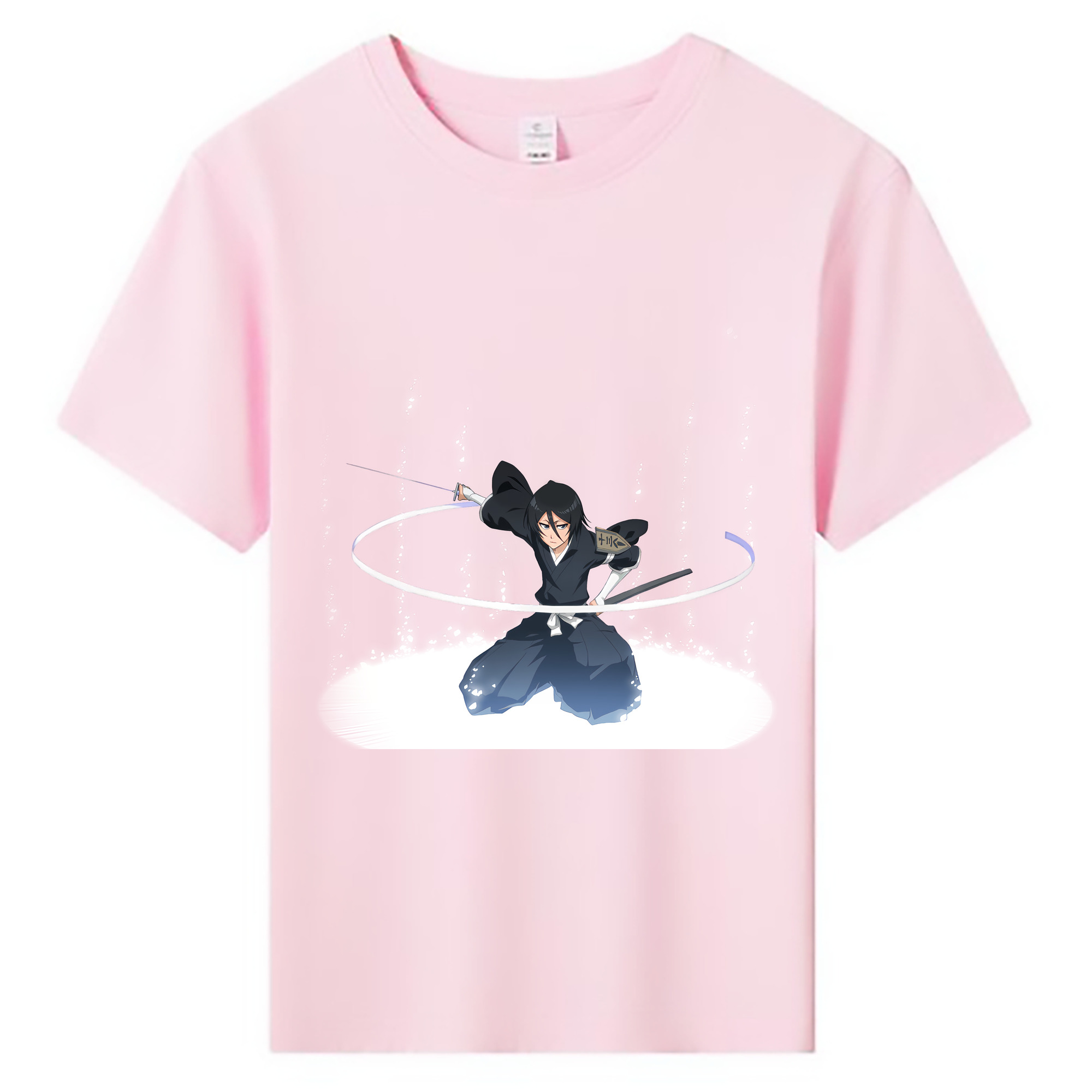 （画像用） ブリーチ 朽木ルキア BLEACH Kuchiki Rukia 綿100％キッズTシャツ（フロントプリント）