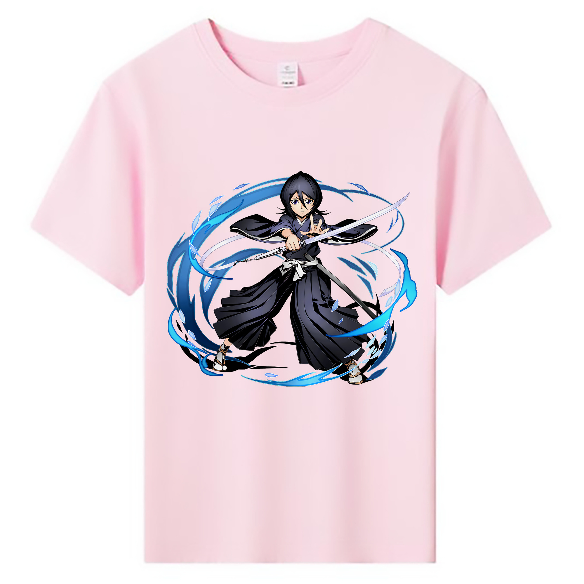 （画像用） ブリーチ 朽木ルキア BLEACH Kuchiki Rukia 綿100％キッズTシャツ（フロントプリント）