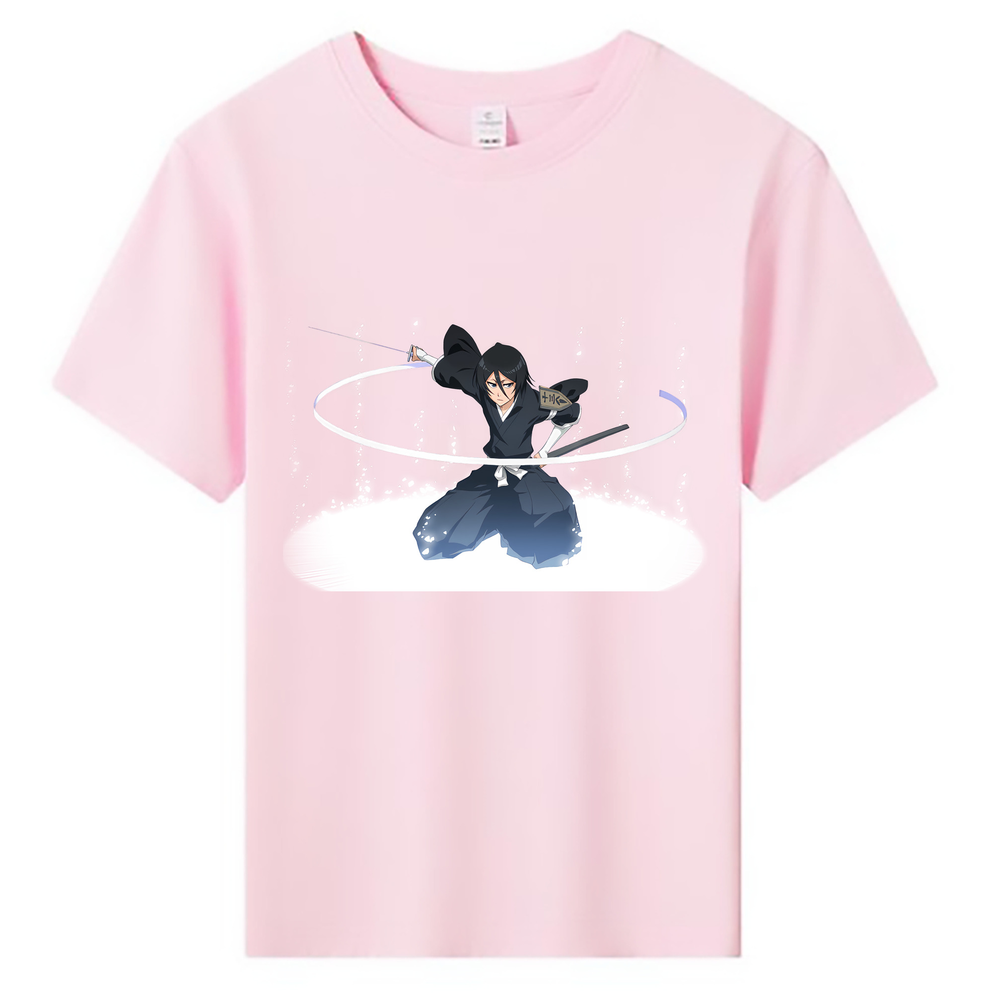 （画像用） ブリーチ 朽木ルキア BLEACH Kuchiki Rukia 綿100％キッズTシャツ（フロントプリント）
