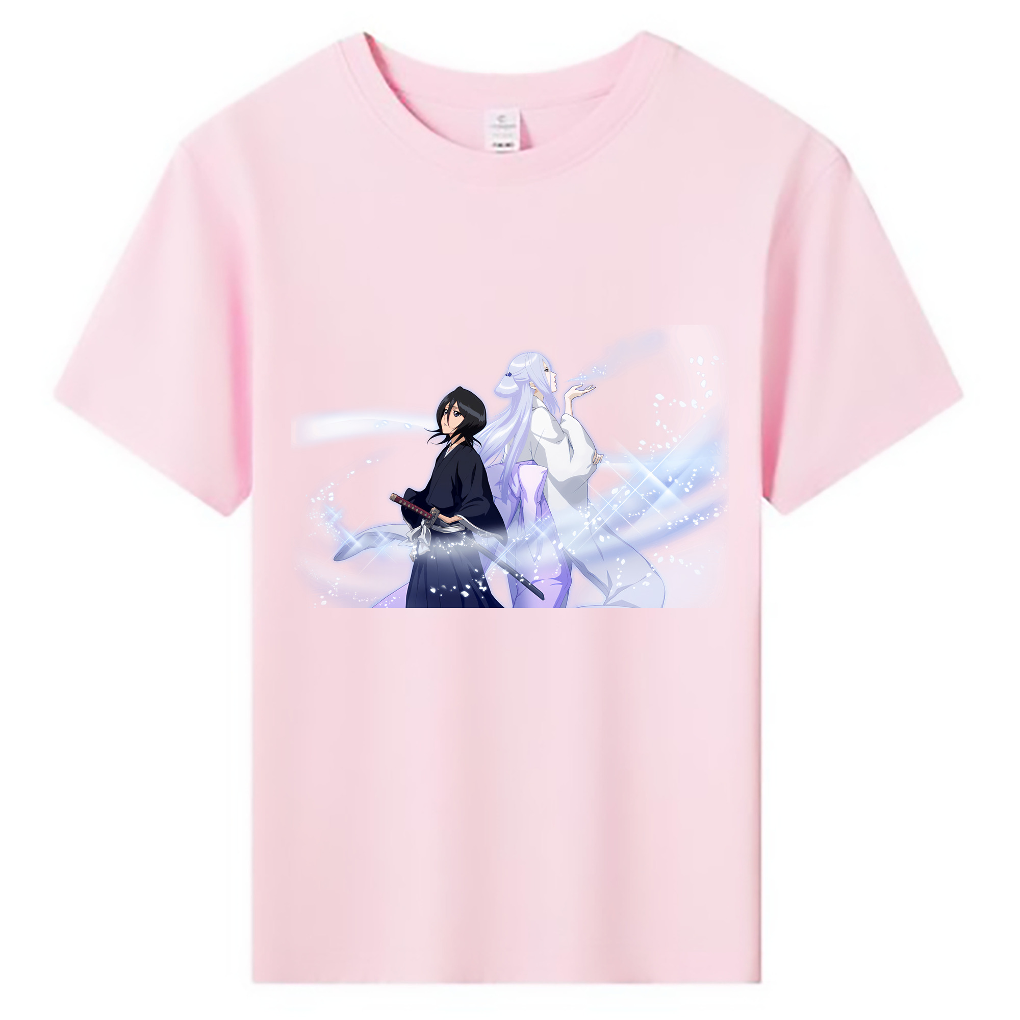 （画像用） ブリーチ 朽木ルキア BLEACH Kuchiki Rukia 綿100％キッズTシャツ（フロントプリント）