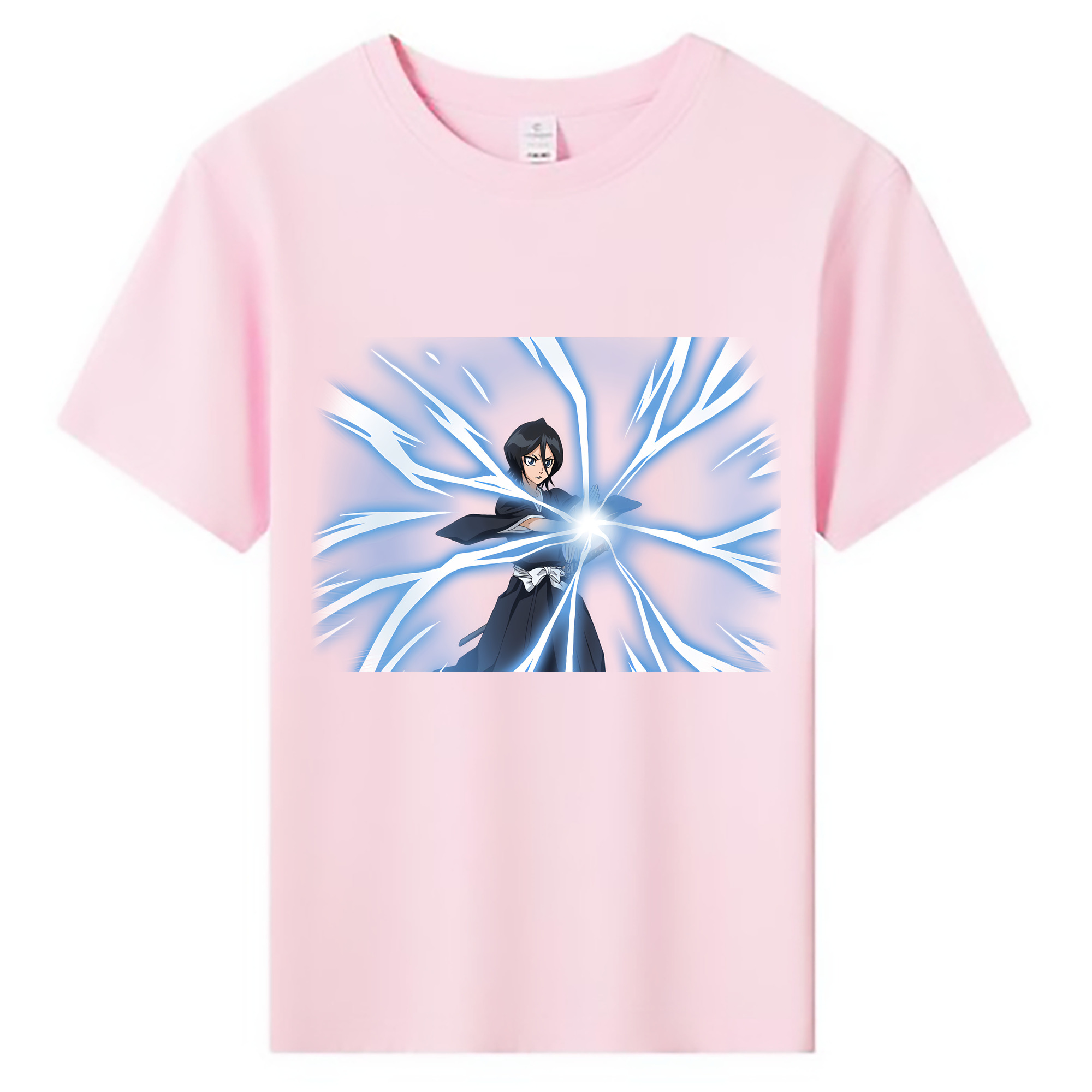 （画像用） ブリーチ 朽木ルキア BLEACH Kuchiki Rukia 綿100％キッズTシャツ（フロントプリント）