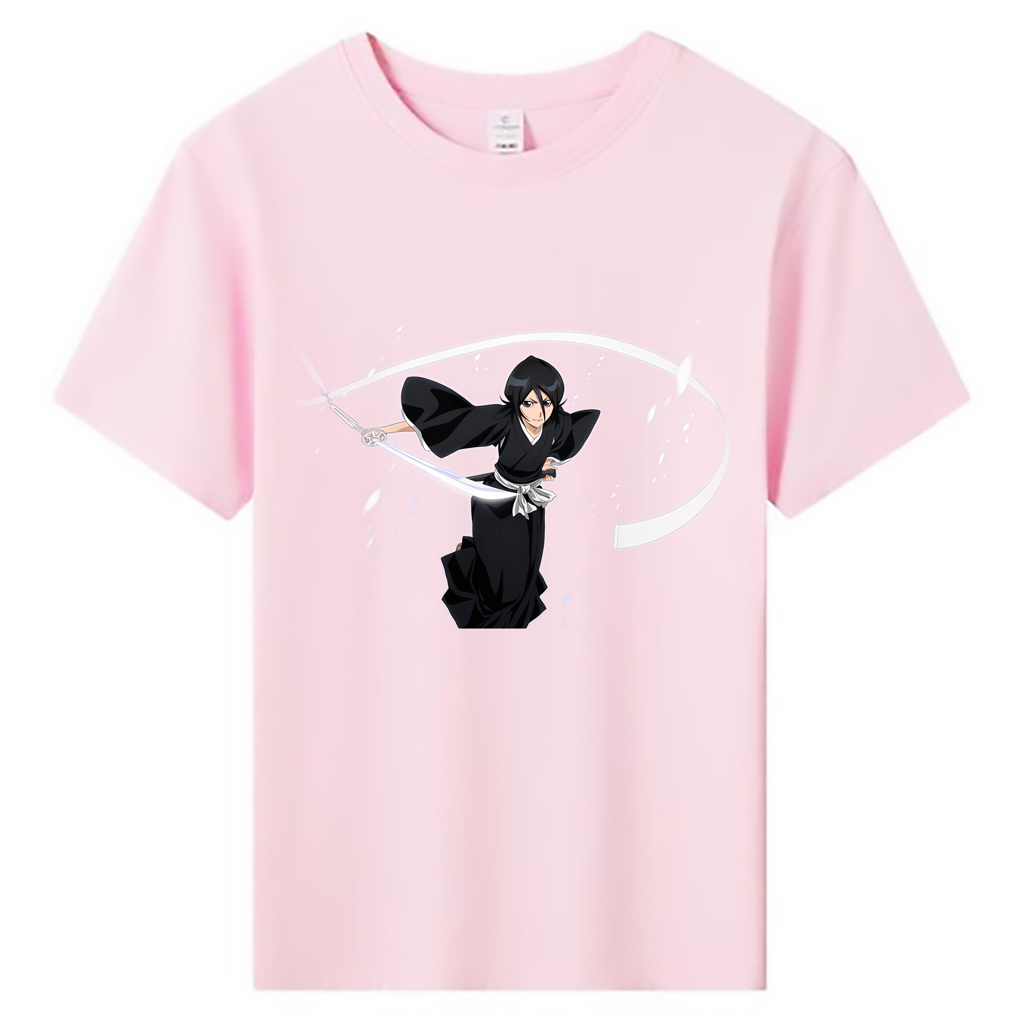 （画像用） ブリーチ 朽木ルキア BLEACH Kuchiki Rukia 綿100％キッズTシャツ（フロントプリント）