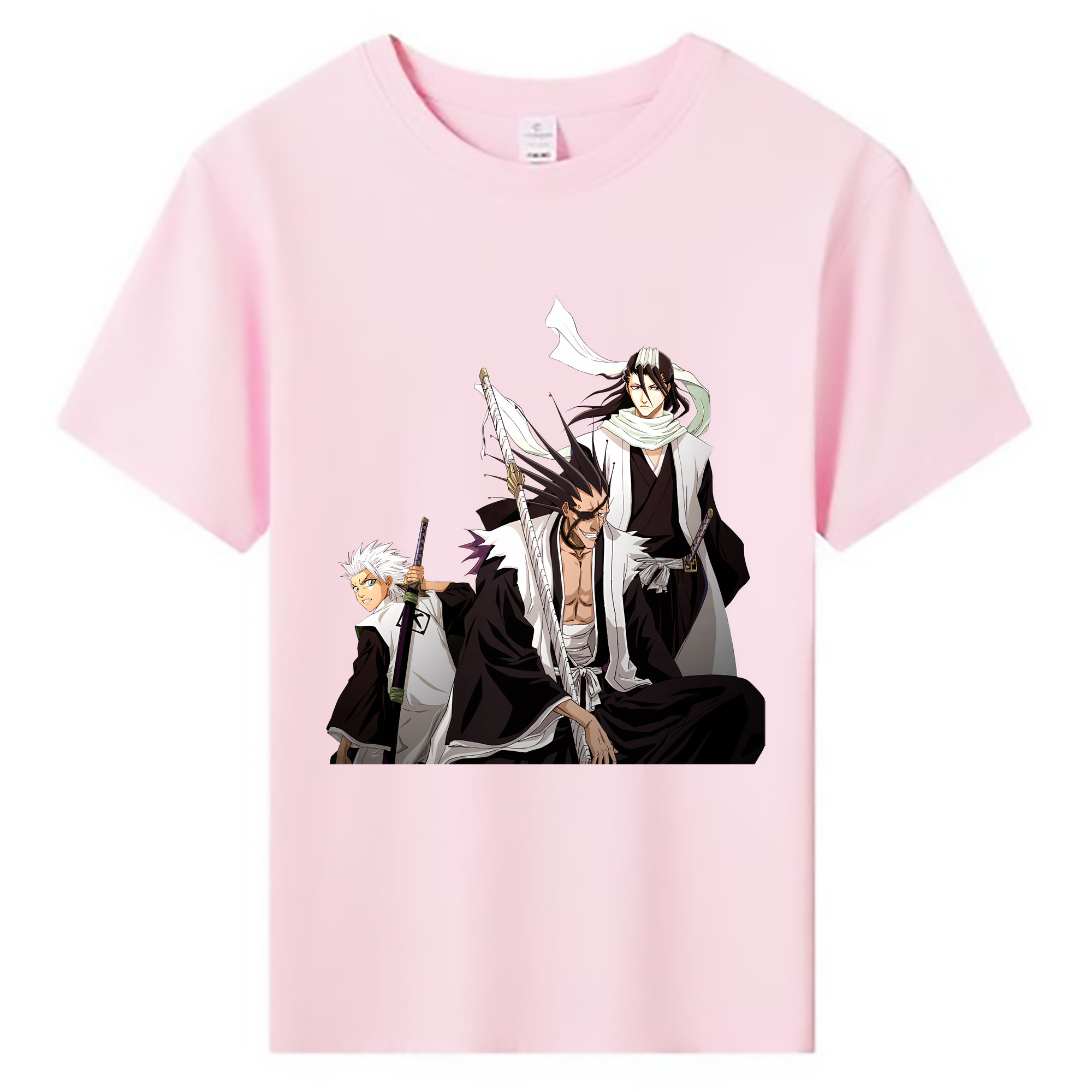 （画像用） ブリーチ ざらき けんぱち BLEACH Zaraki Kenpachi 綿100％キッズTシャツ（フロントプリント）