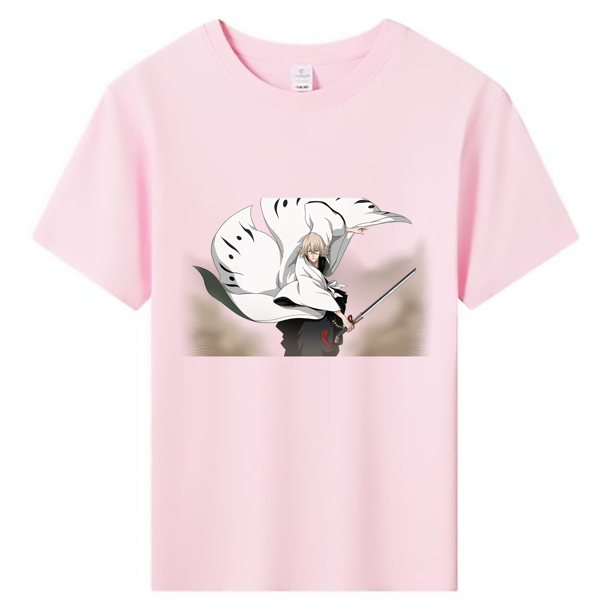 （画像用） "ブリーチ 浦原 喜助（うらはら きすけ） BLEACH Urahara Kisuke " 綿100％キッズTシャツ（フロントプリント）