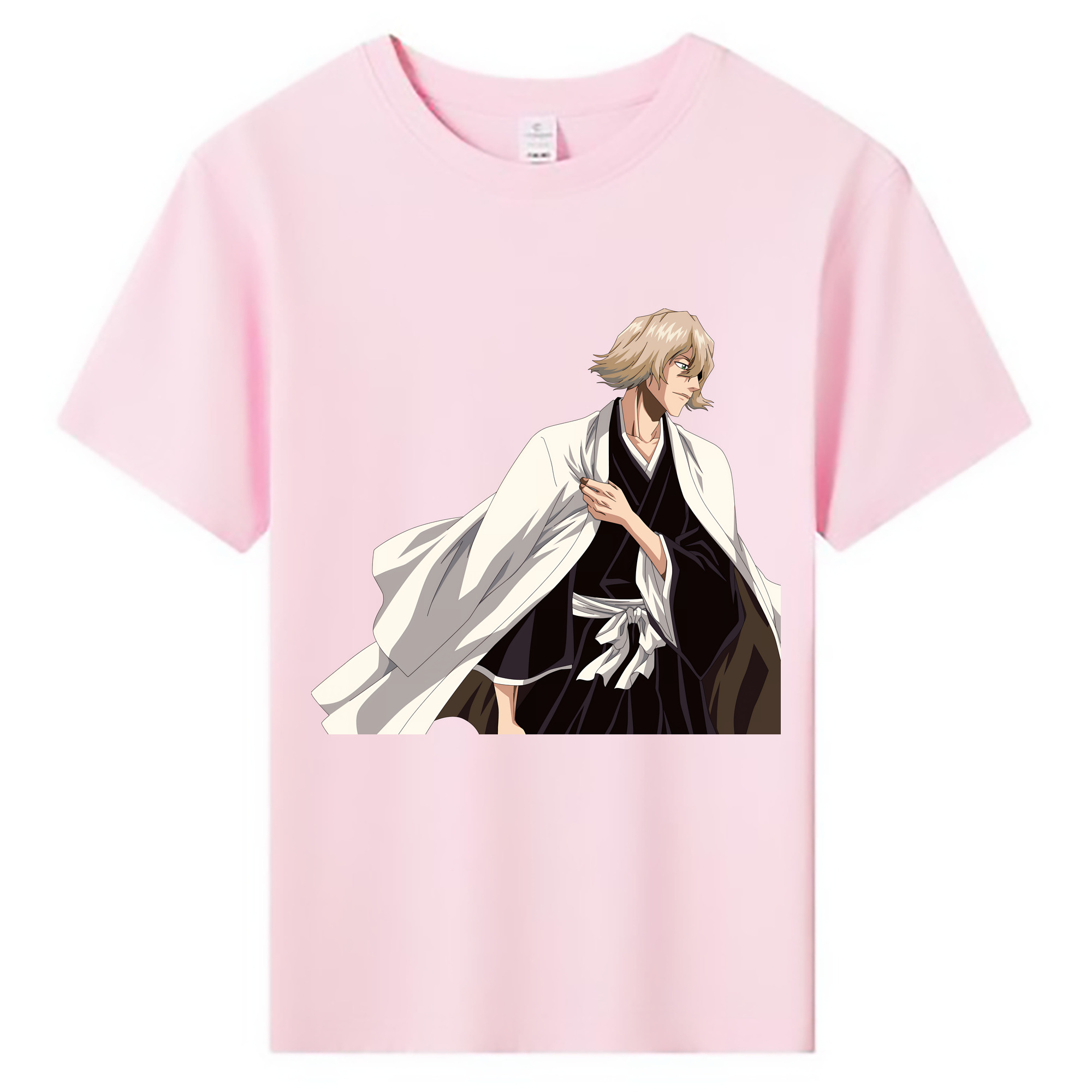 （画像用） "ブリーチ 浦原 喜助（うらはら きすけ） BLEACH Urahara Kisuke " 綿100％キッズTシャツ（フロントプリント）