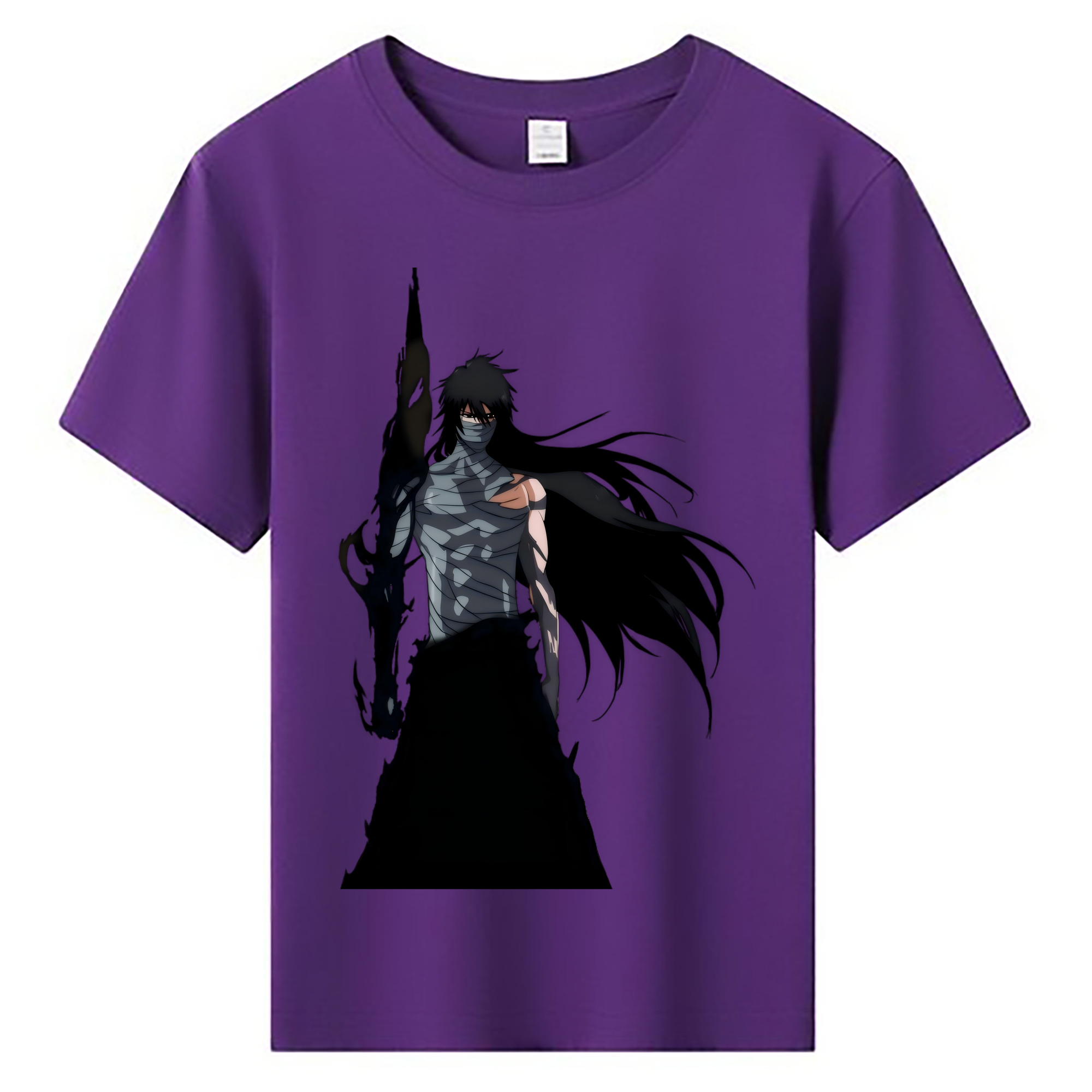 （画像用） ブリーチ 黒崎一護（くろさき いちご）BLEACH Kurosaki Ichigo 綿100％キッズTシャツ（フロントプリント）