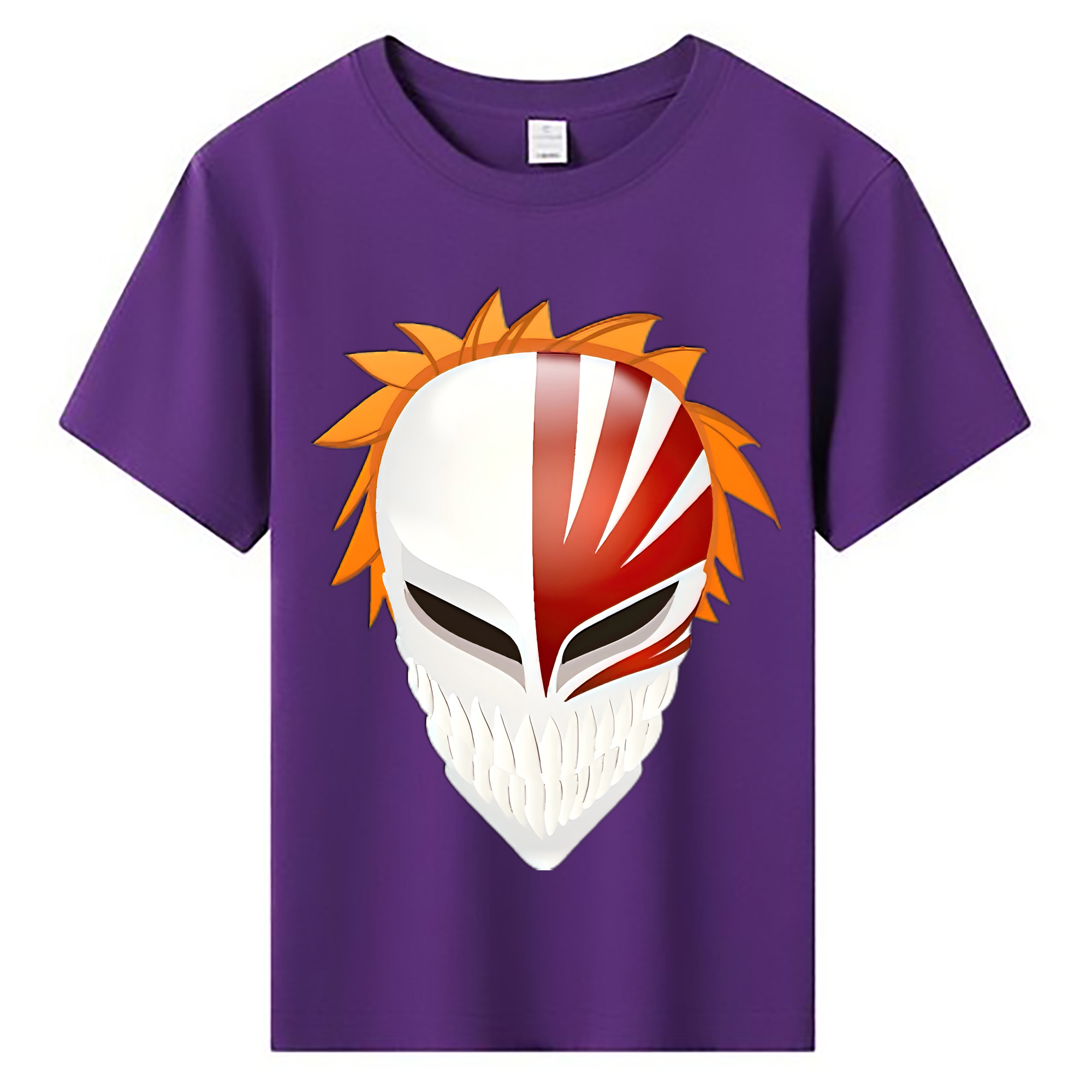 （画像用） ブリーチ 黒崎一護（くろさき いちご）BLEACH Kurosaki Ichigo 綿100％キッズTシャツ（フロントプリント）
