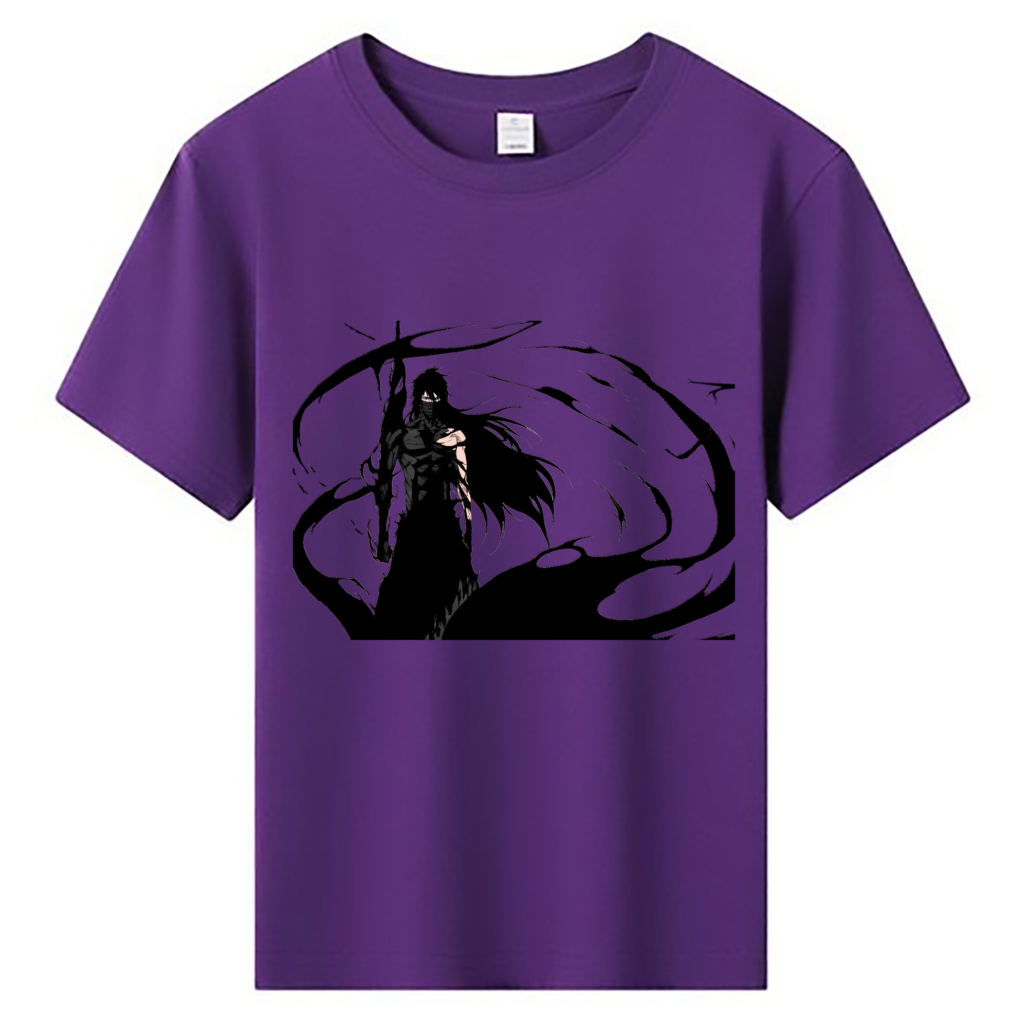 （画像用） ブリーチ 黒崎一護（くろさき いちご）BLEACH Kurosaki Ichigo 綿100％キッズTシャツ（フロントプリント）