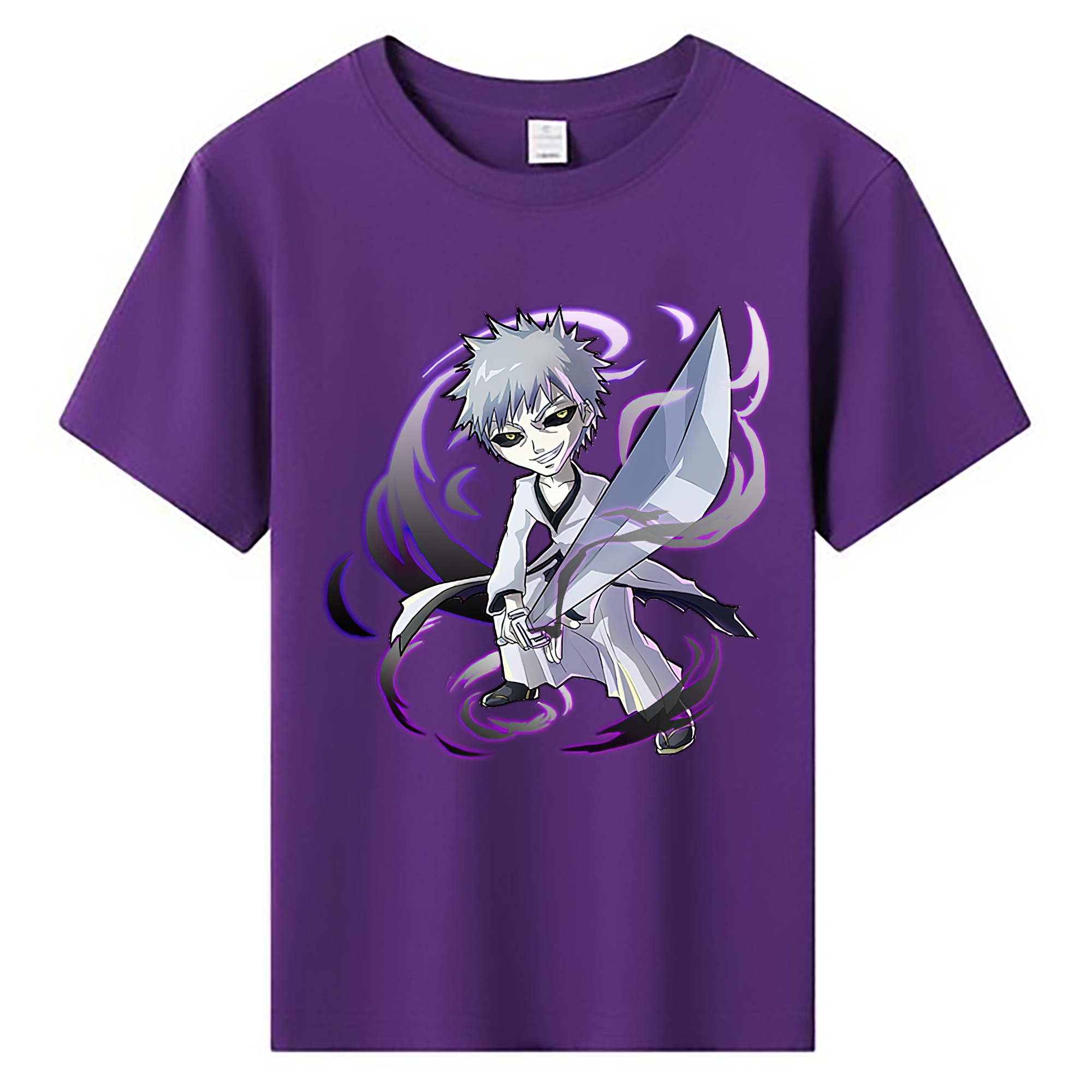 （画像用） ブリーチ 黒崎一護（くろさき いちご）BLEACH Kurosaki Ichigo 綿100％キッズTシャツ（フロントプリント）