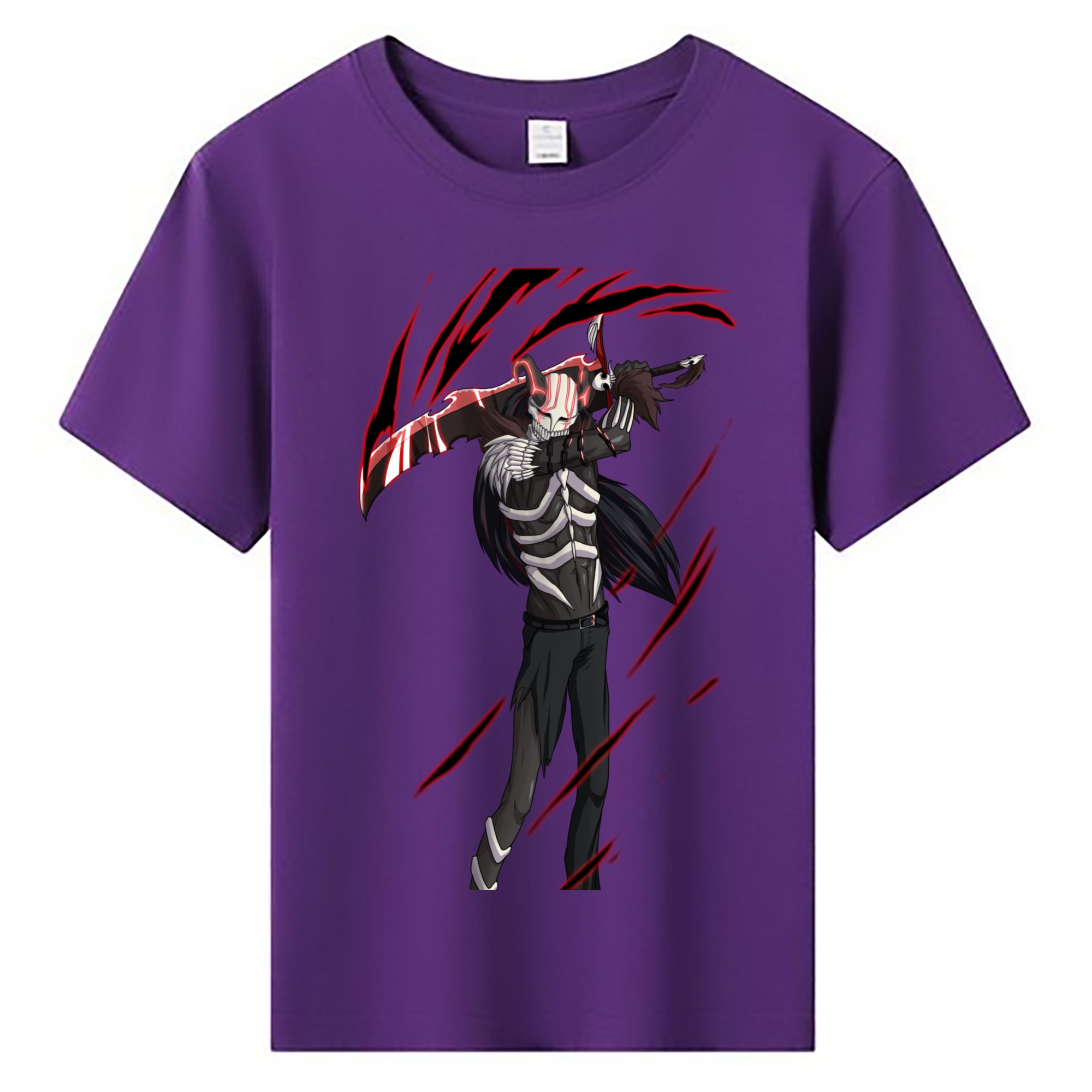 （画像用） ブリーチ 黒崎一護（くろさき いちご）BLEACH Kurosaki Ichigo 綿100％キッズTシャツ（フロントプリント）