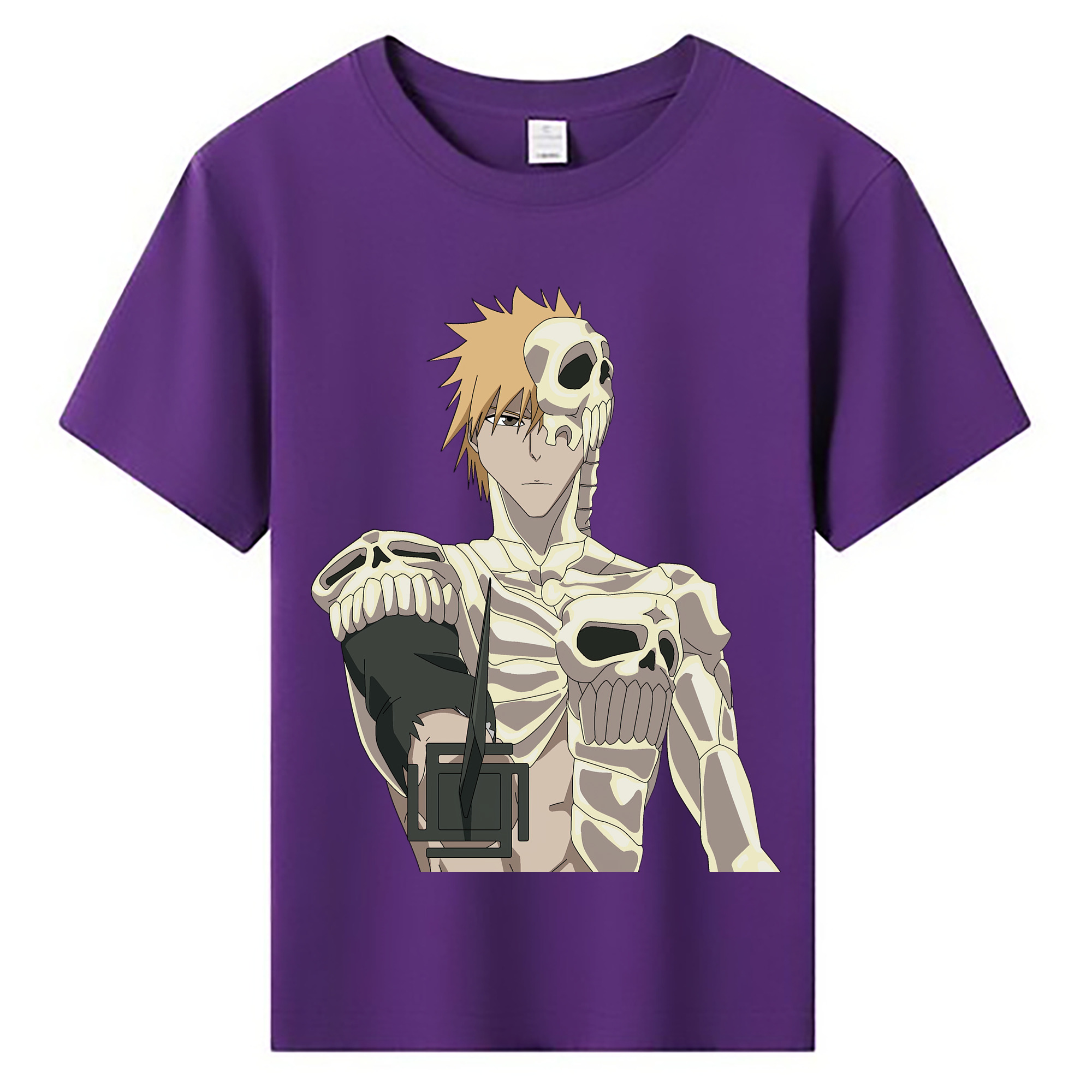 （画像用） ブリーチ 黒崎一護（くろさき いちご）BLEACH Kurosaki Ichigo 綿100％キッズTシャツ（フロントプリント）