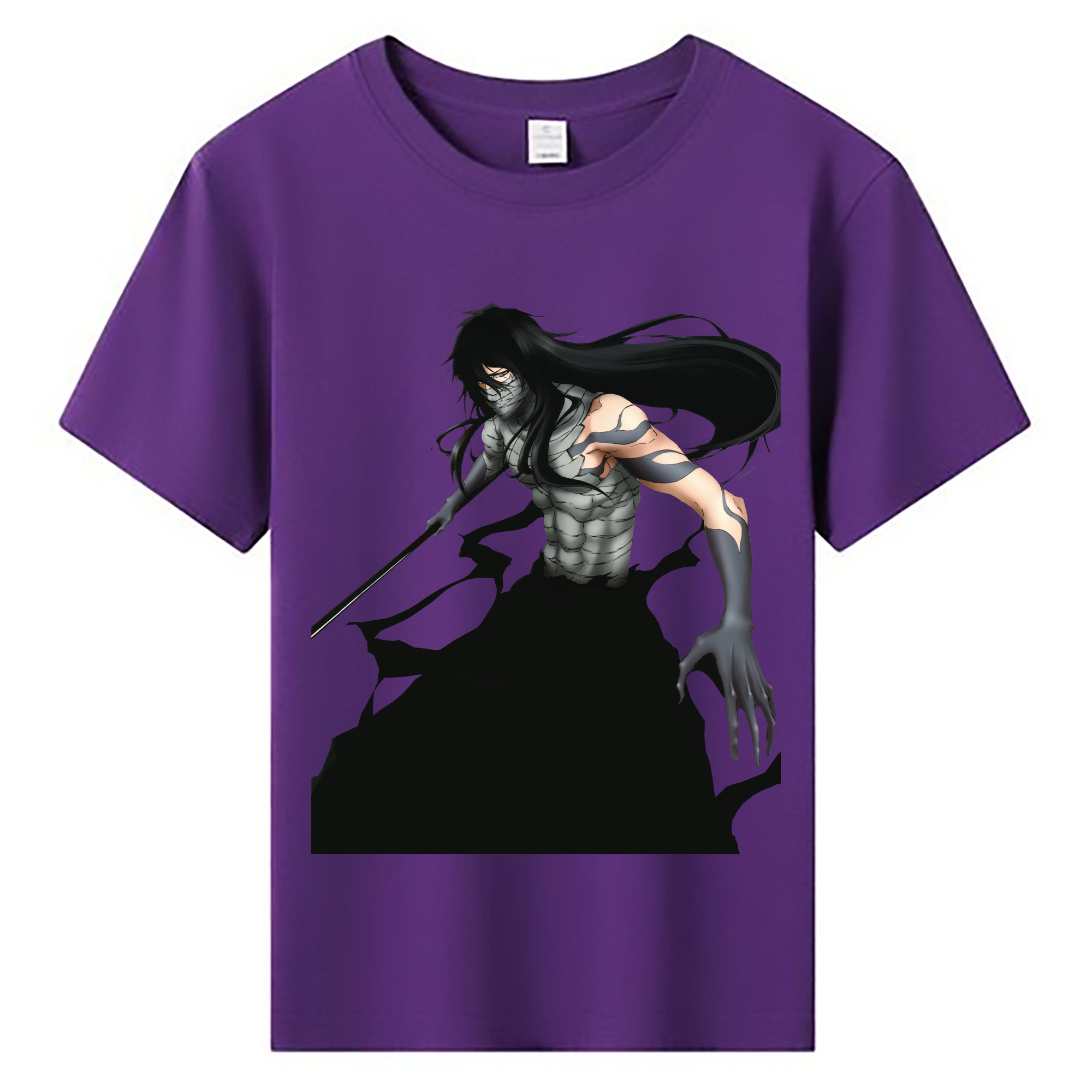 （画像用） ブリーチ 黒崎一護（くろさき いちご）BLEACH Kurosaki Ichigo 綿100％キッズTシャツ（フロントプリント）
