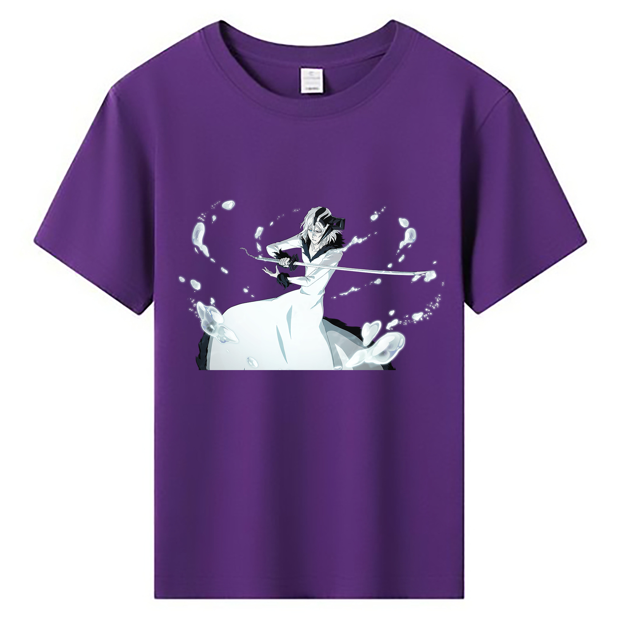 （画像用） ブリーチ 黒崎一護（くろさき いちご）BLEACH Kurosaki Ichigo 綿100％キッズTシャツ（フロントプリント）