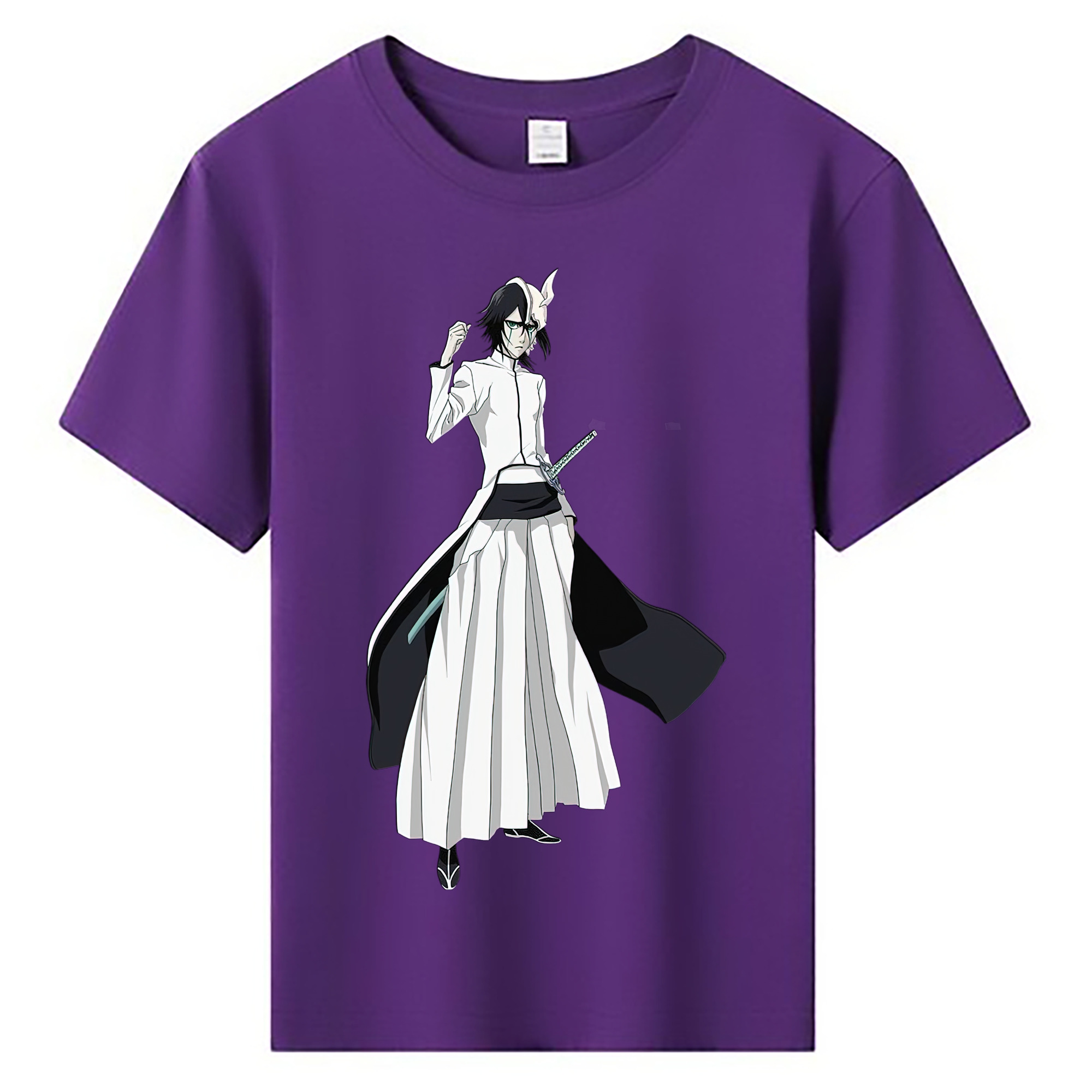 （画像用） ブリーチ ウルキオラ·シファー BLEACH Ulquiorra cifer 綿100％キッズTシャツ（フロントプリント）