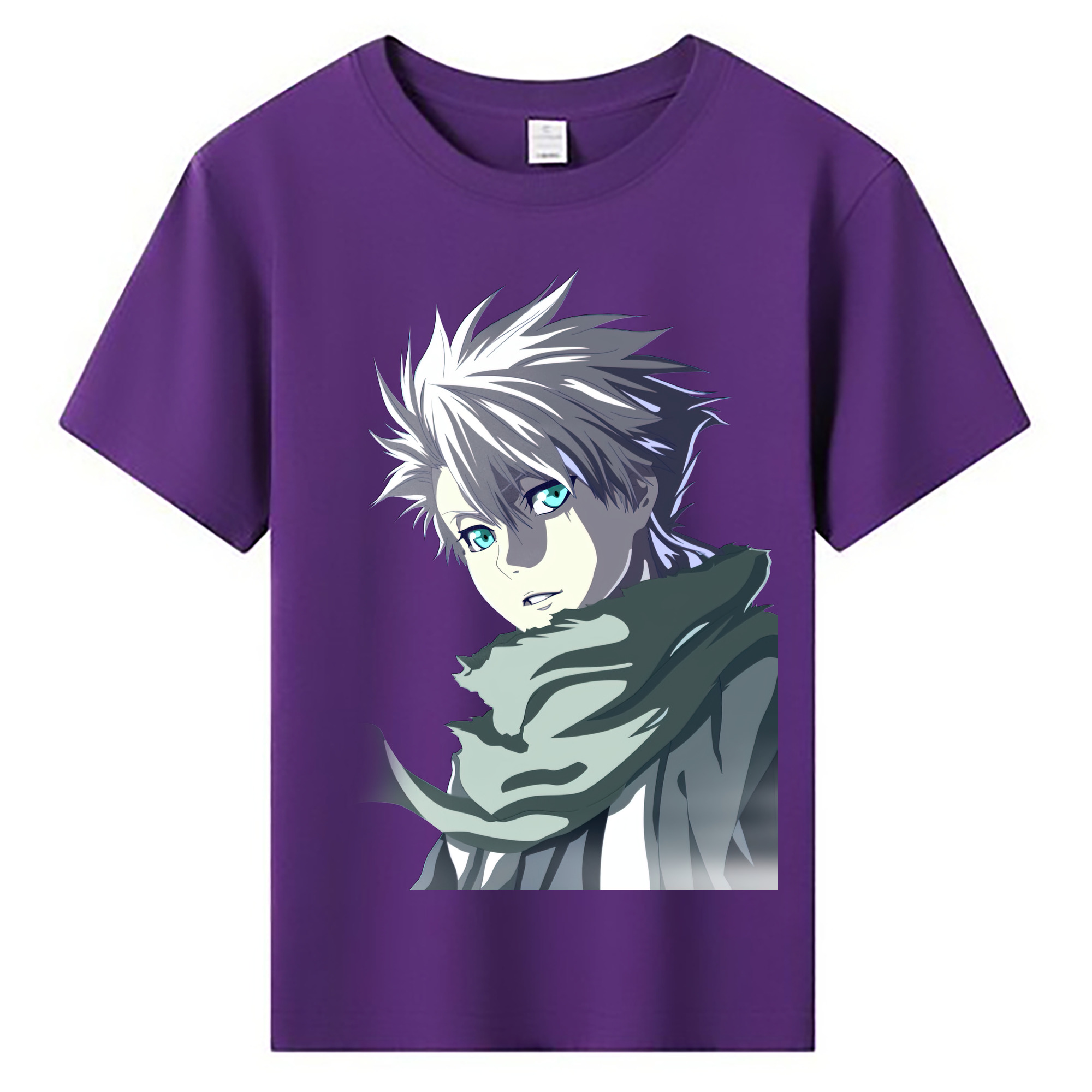 （画像用） ブリーチ 日番谷冬獅郎（ひつがや とうしろう） BLEACH Hitsugaya Toushirou 綿100％キッズTシャツ（フロントプリント）