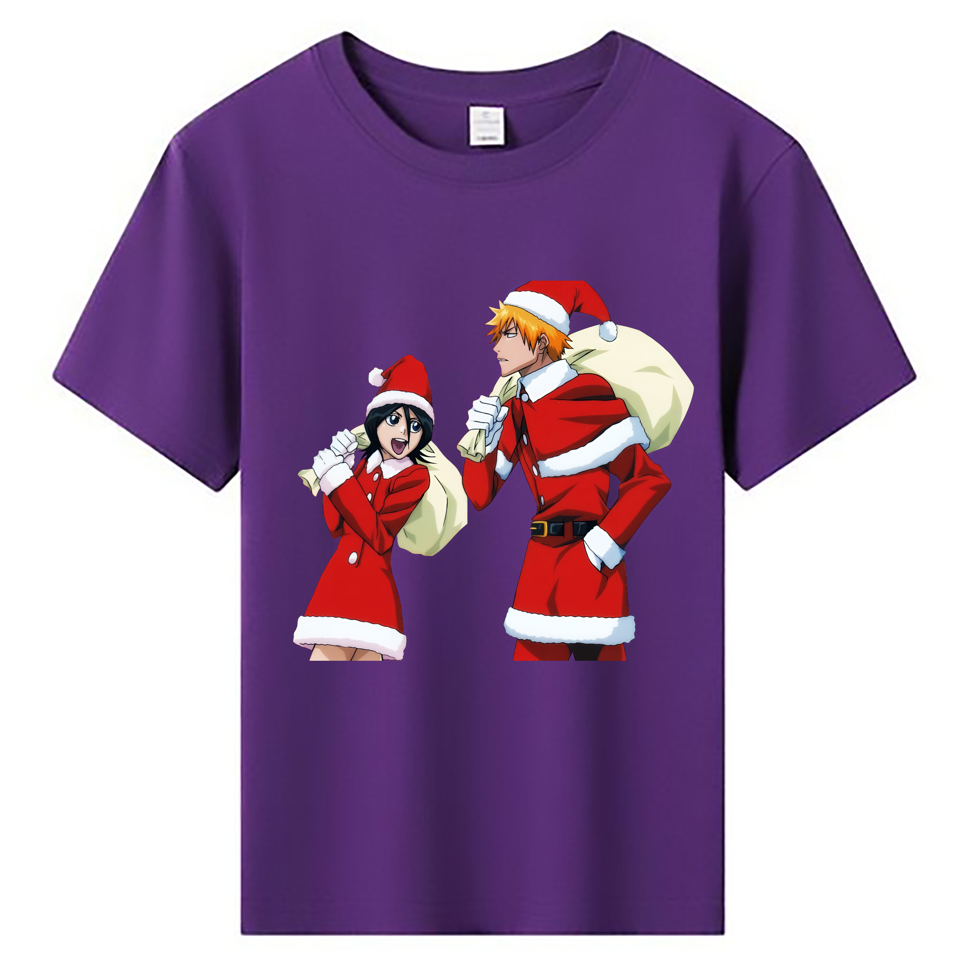 （画像用） ブリーチ 朽木ルキア BLEACH Kuchiki Rukia 綿100％キッズTシャツ（フロントプリント）