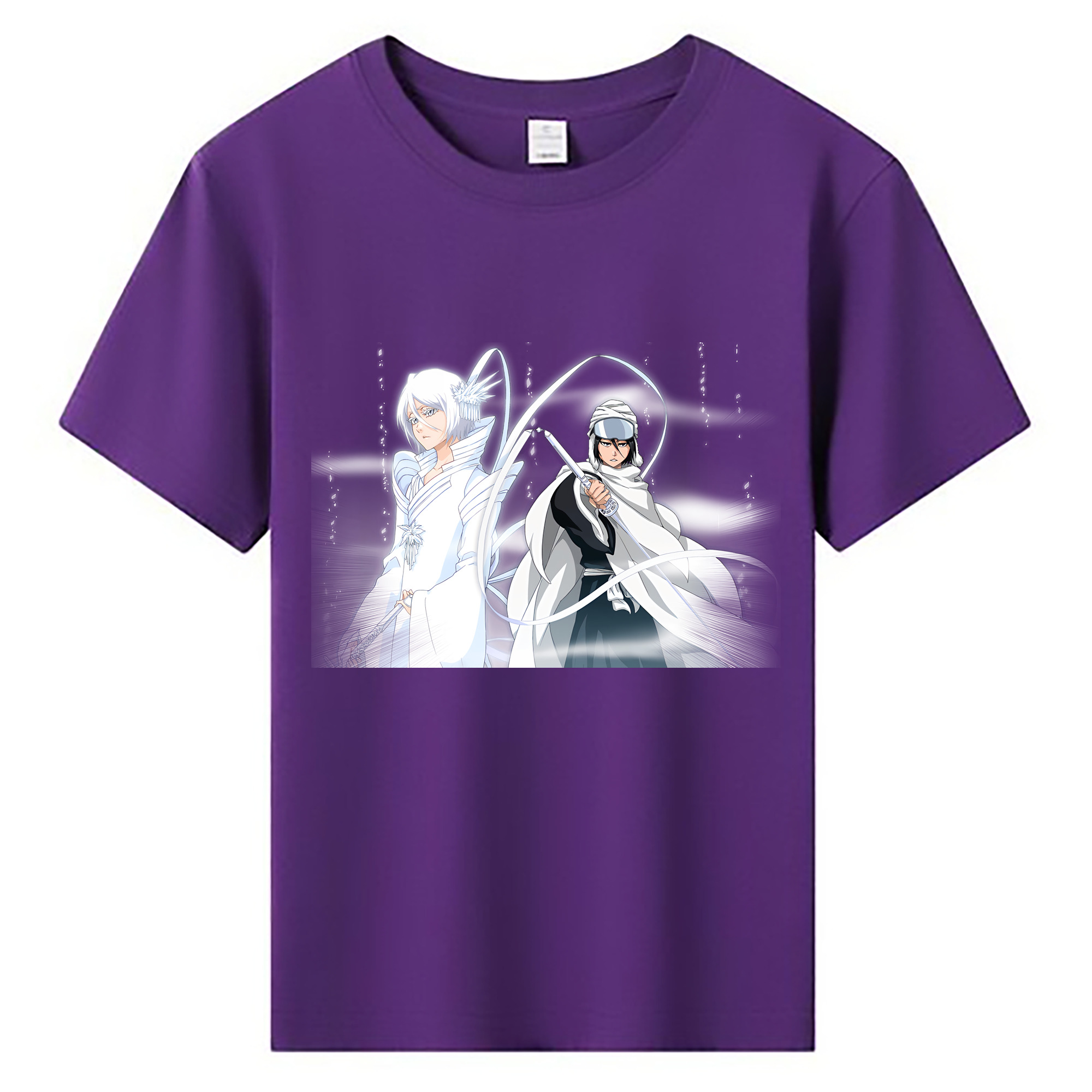 （画像用） ブリーチ 朽木ルキア BLEACH Kuchiki Rukia 綿100％キッズTシャツ（フロントプリント）