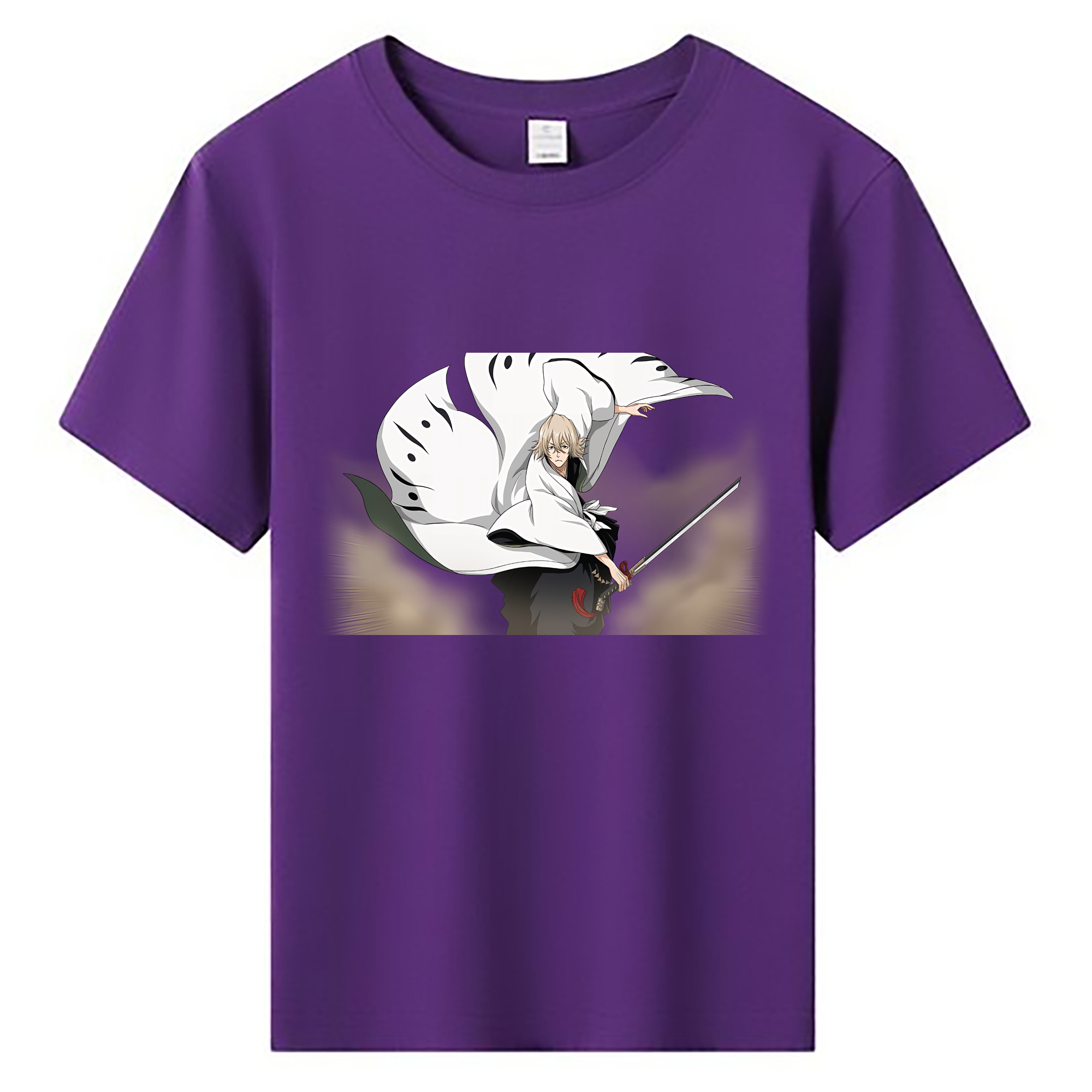 （画像用） "ブリーチ 浦原 喜助（うらはら きすけ） BLEACH Urahara Kisuke " 綿100％キッズTシャツ（フロントプリント）