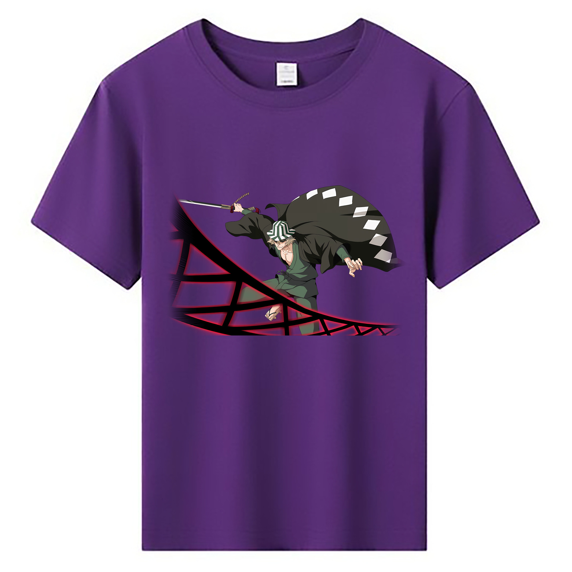 （画像用） "ブリーチ 浦原 喜助（うらはら きすけ） BLEACH Urahara Kisuke " 綿100％キッズTシャツ（フロントプリント）