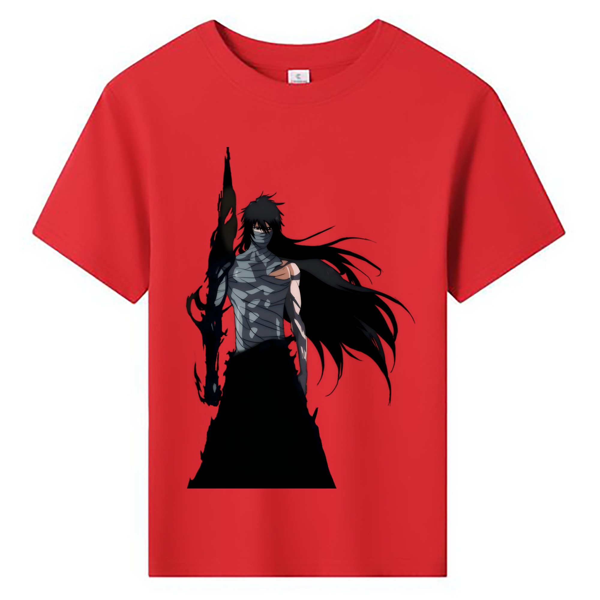 （画像用） ブリーチ 黒崎一護（くろさき いちご）BLEACH Kurosaki Ichigo 綿100％キッズTシャツ（フロントプリント）