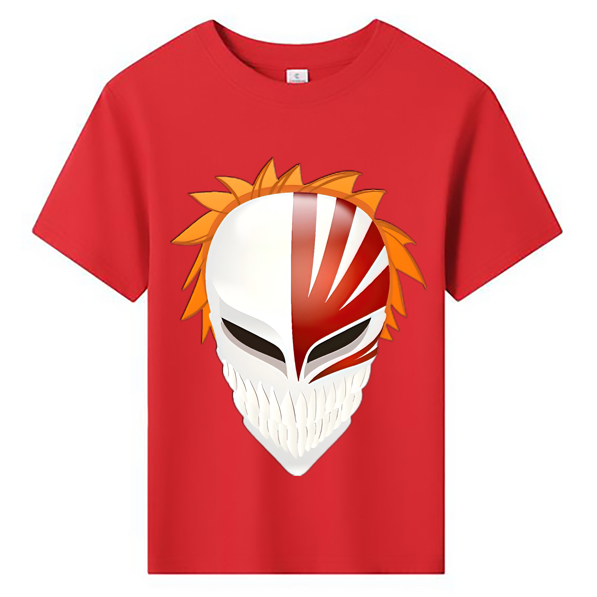 （画像用） ブリーチ 黒崎一護（くろさき いちご）BLEACH Kurosaki Ichigo 綿100％キッズTシャツ（フロントプリント）