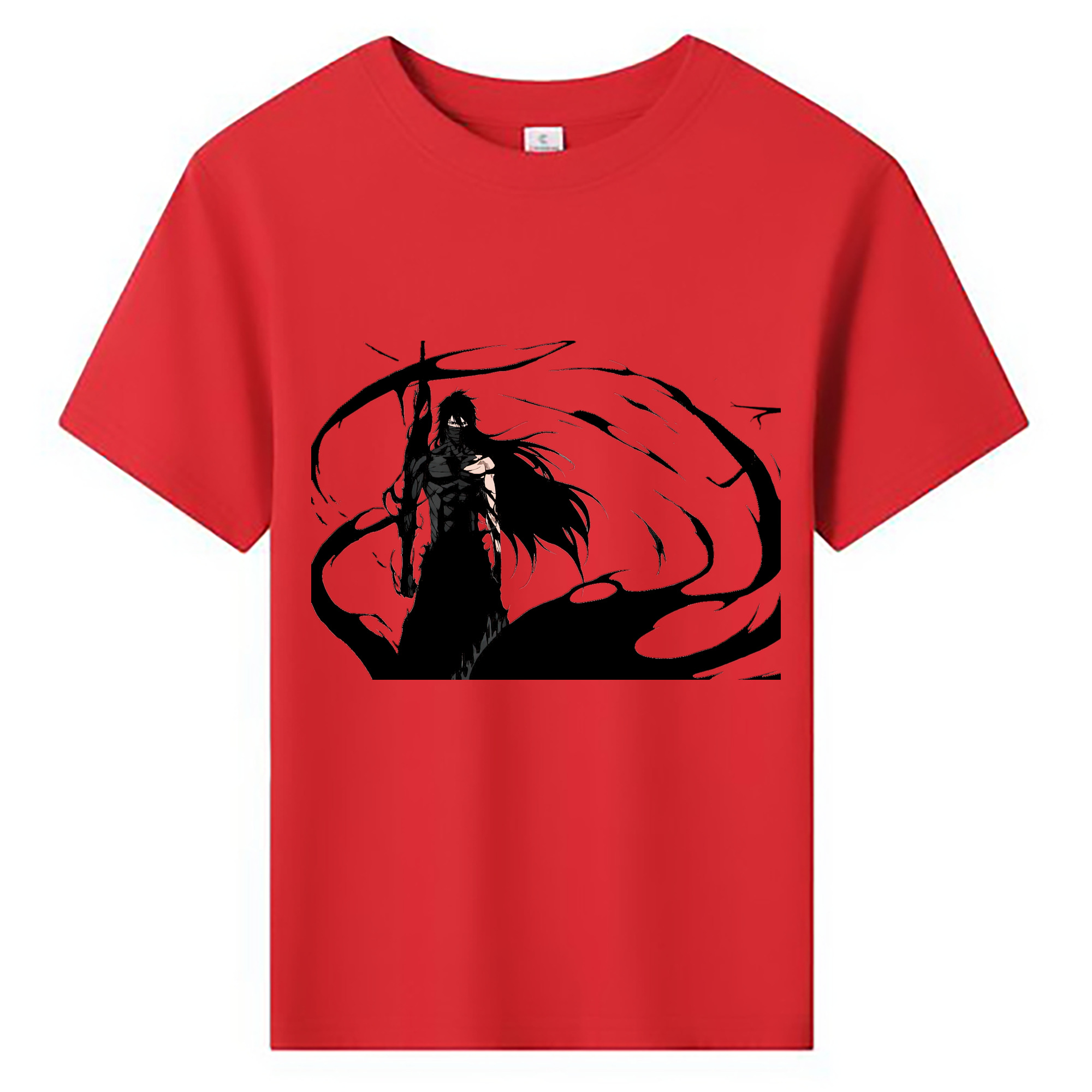 （画像用） ブリーチ 黒崎一護（くろさき いちご）BLEACH Kurosaki Ichigo 綿100％キッズTシャツ（フロントプリント）