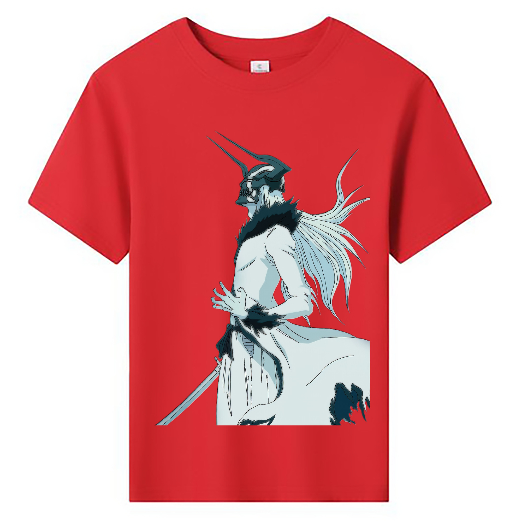 （画像用） ブリーチ 黒崎一護（くろさき いちご）BLEACH Kurosaki Ichigo 綿100％キッズTシャツ（フロントプリント）