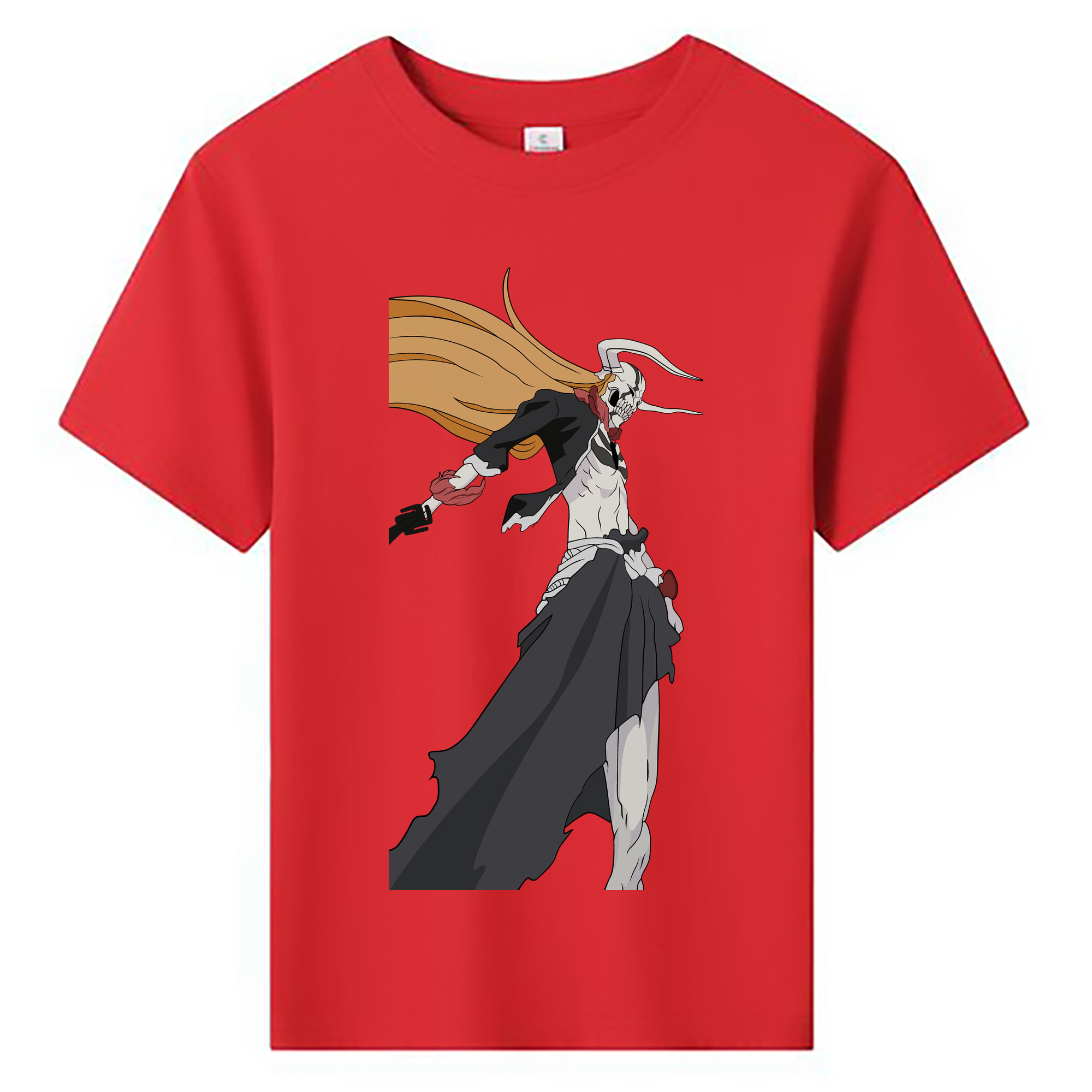 （画像用） ブリーチ 黒崎一護（くろさき いちご）BLEACH Kurosaki Ichigo 綿100％キッズTシャツ（フロントプリント）