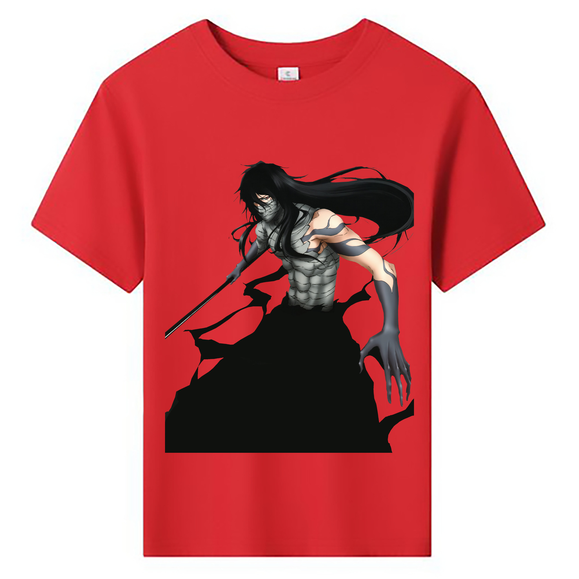 （画像用） ブリーチ 黒崎一護（くろさき いちご）BLEACH Kurosaki Ichigo 綿100％キッズTシャツ（フロントプリント）