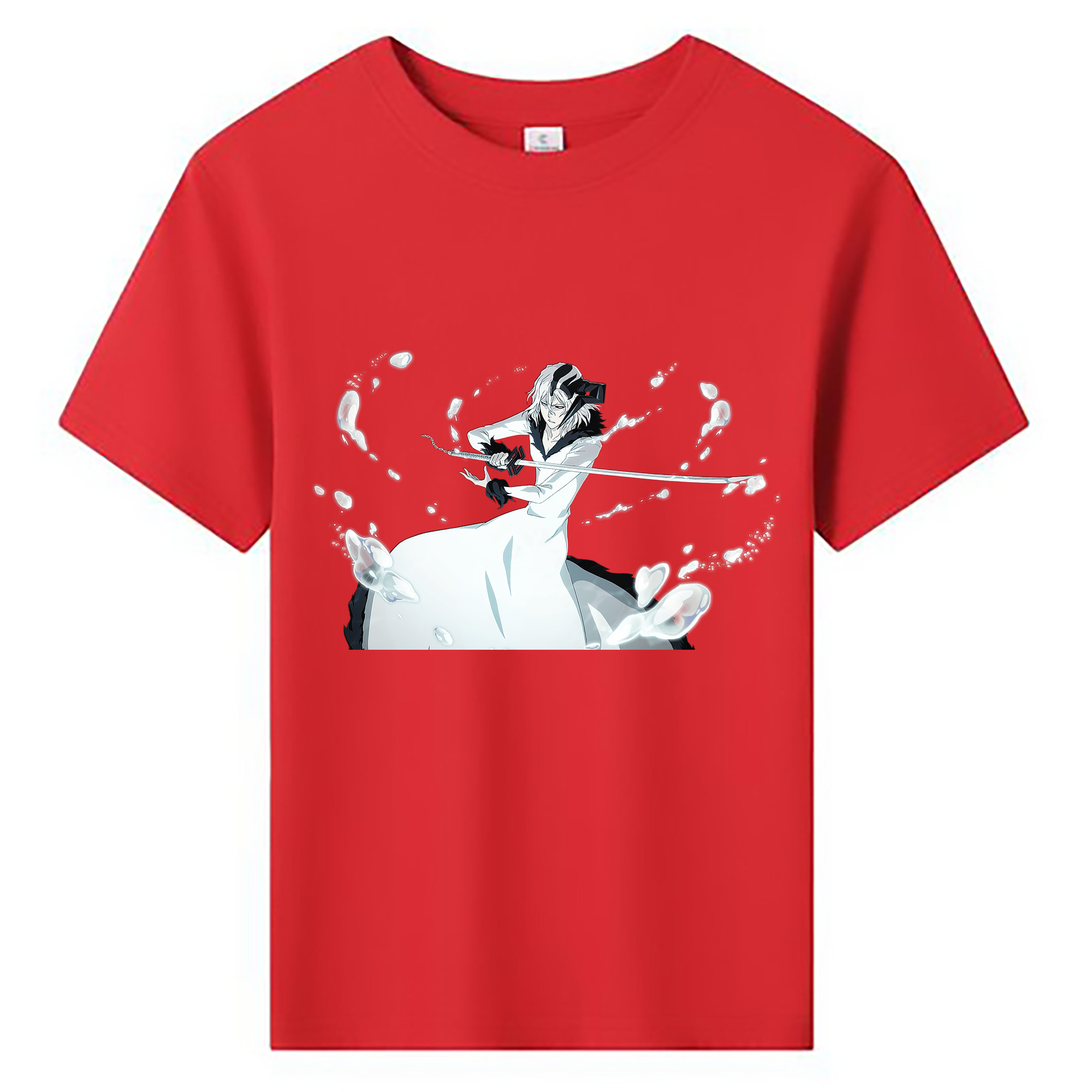 （画像用） ブリーチ 黒崎一護（くろさき いちご）BLEACH Kurosaki Ichigo 綿100％キッズTシャツ（フロントプリント）