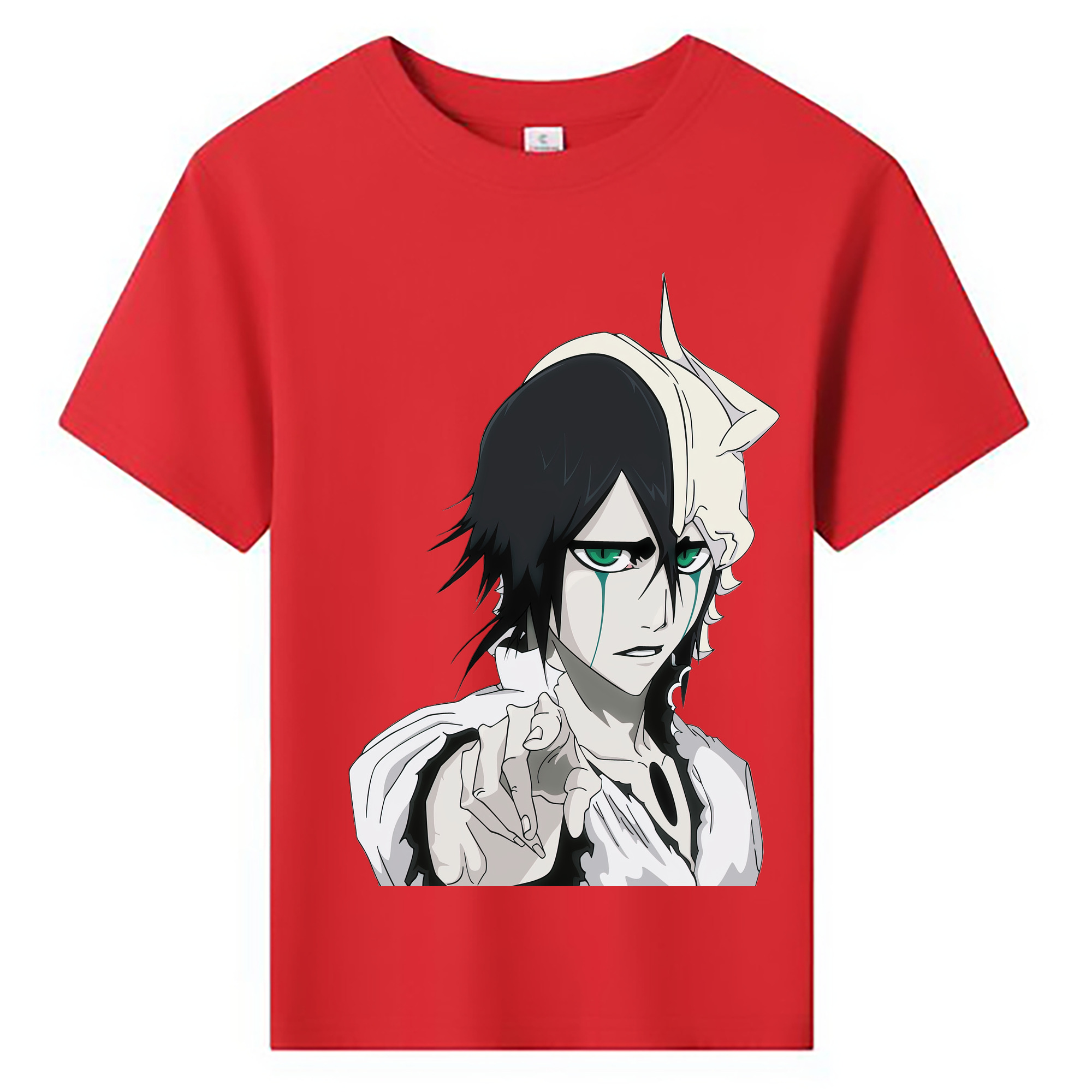 （画像用） ブリーチ ウルキオラ·シファー BLEACH Ulquiorra cifer 綿100％キッズTシャツ（フロントプリント）