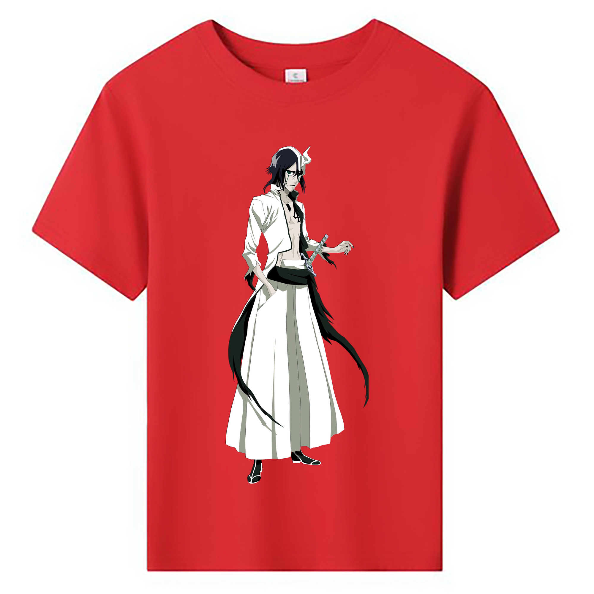 （画像用） ブリーチ ウルキオラ·シファー BLEACH Ulquiorra cifer 綿100％キッズTシャツ（フロントプリント）
