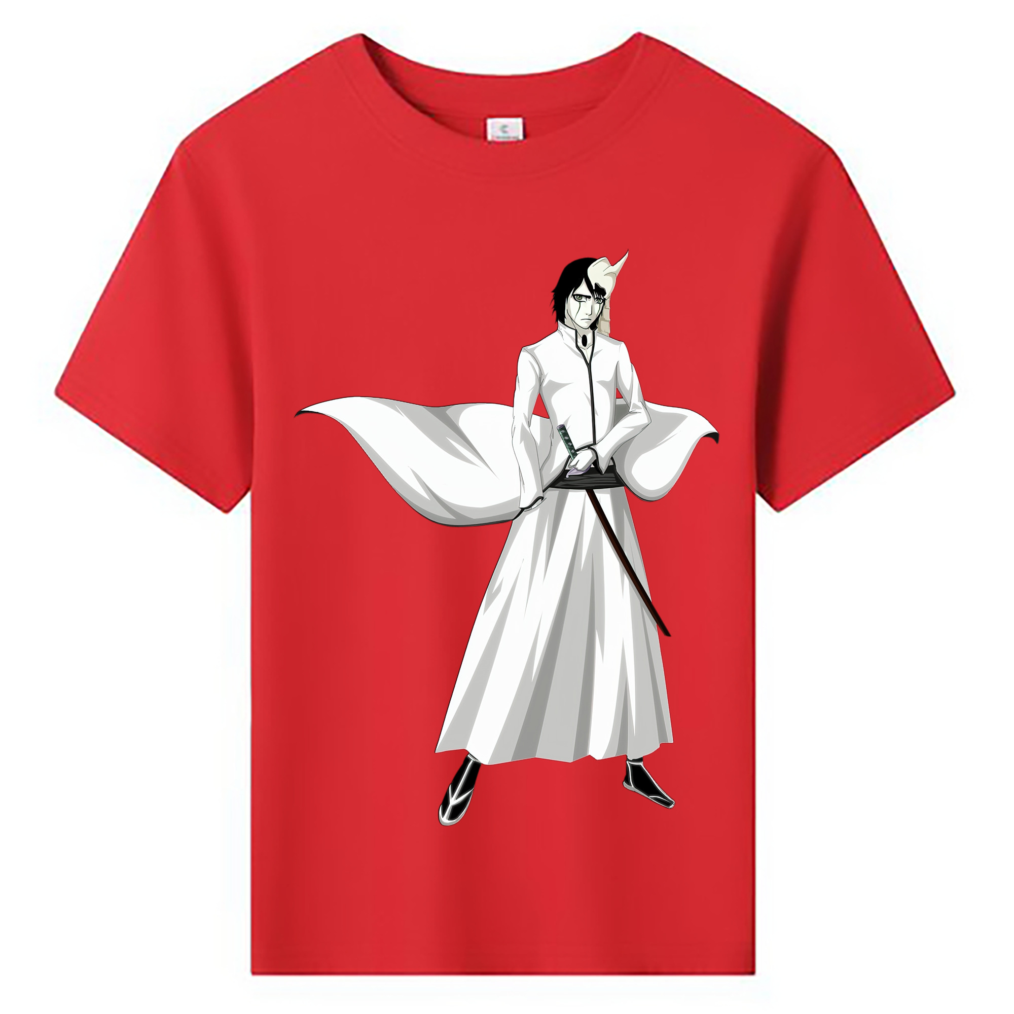 （画像用） ブリーチ ウルキオラ·シファー BLEACH Ulquiorra cifer 綿100％キッズTシャツ（フロントプリント）