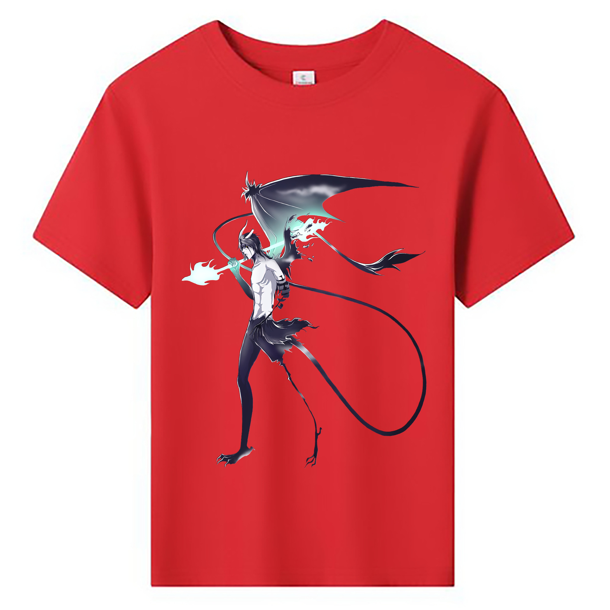 （画像用） ブリーチ ウルキオラ·シファー BLEACH Ulquiorra cifer 綿100％キッズTシャツ（フロントプリント）