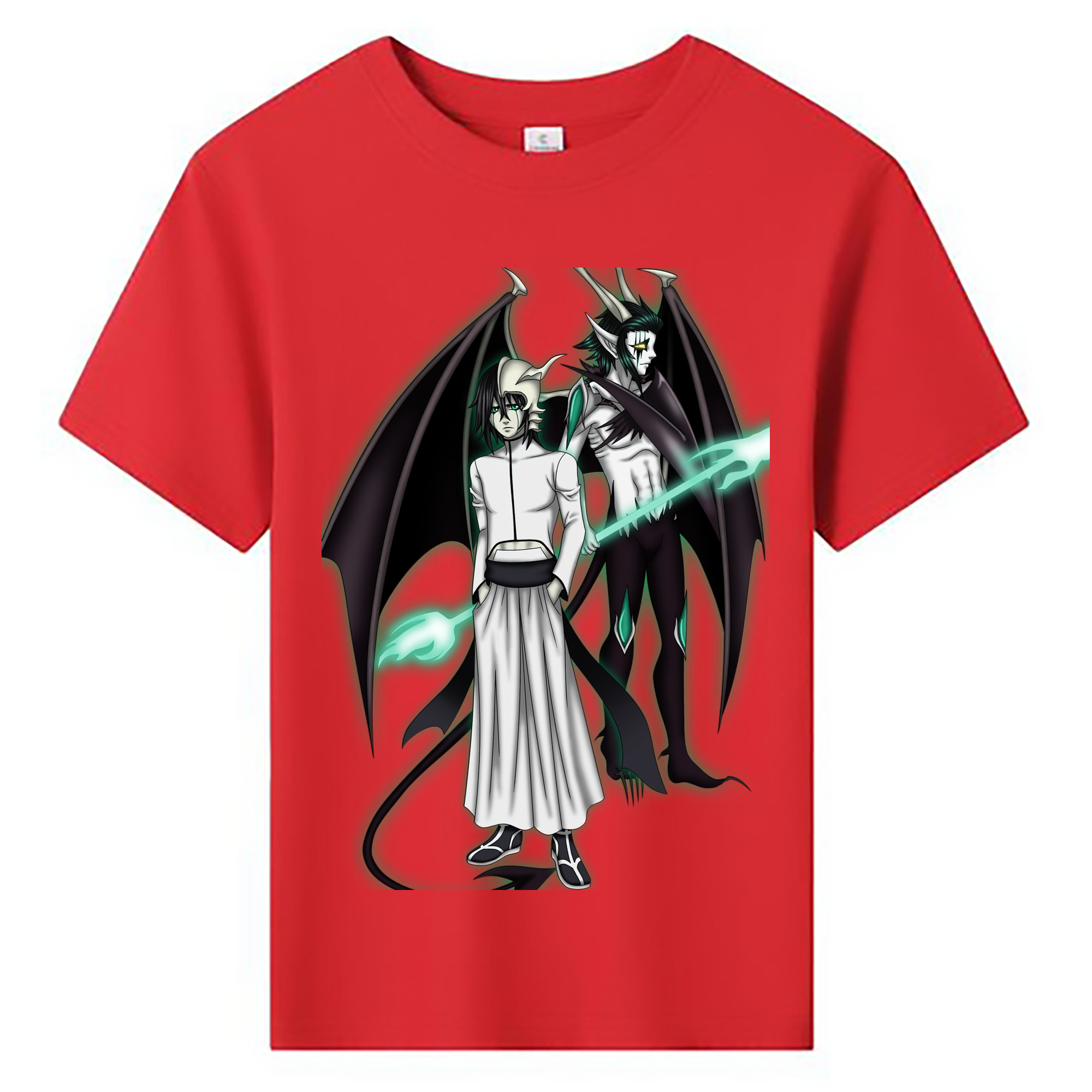 （画像用） ブリーチ ウルキオラ·シファー BLEACH Ulquiorra cifer 綿100％キッズTシャツ（フロントプリント）