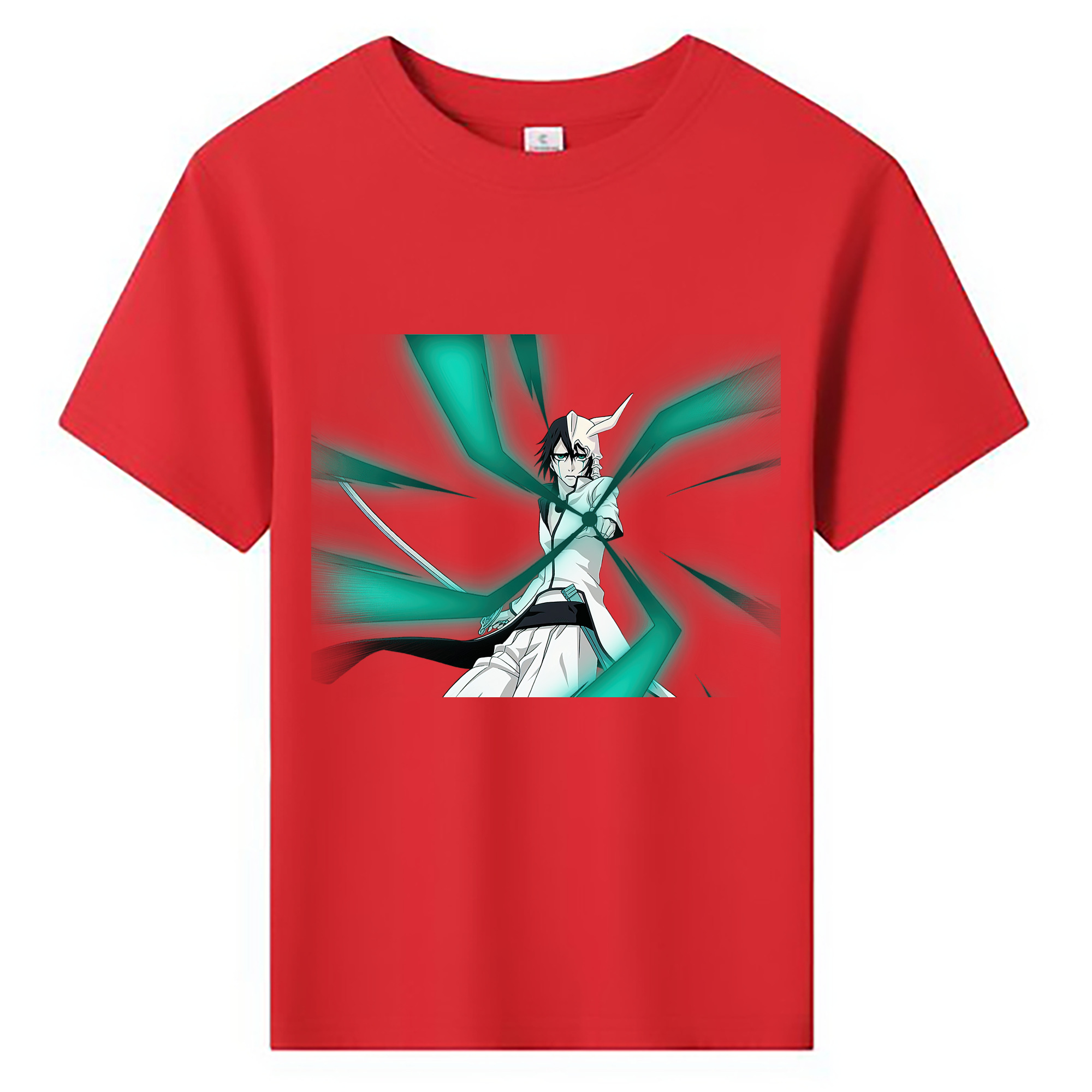 （画像用） ブリーチ ウルキオラ·シファー BLEACH Ulquiorra cifer 綿100％キッズTシャツ（フロントプリント）