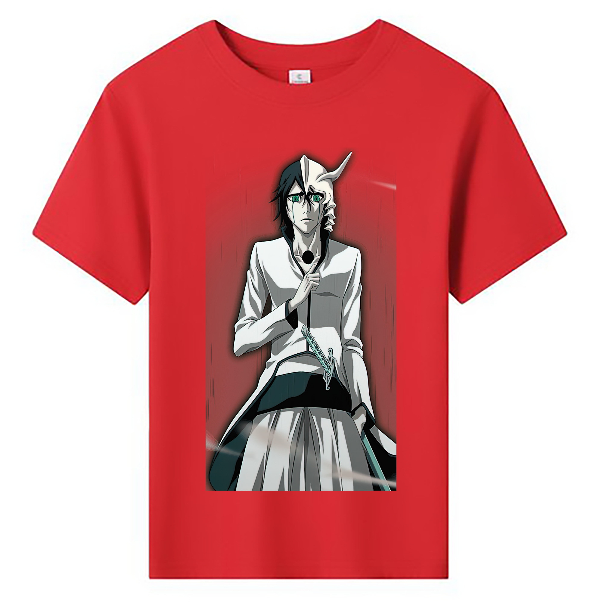 （画像用） ブリーチ ウルキオラ·シファー BLEACH Ulquiorra cifer 綿100％キッズTシャツ（フロントプリント）