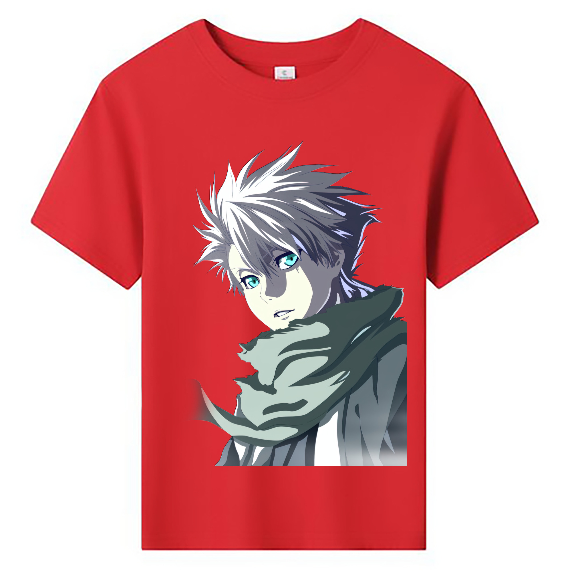 （画像用） ブリーチ 日番谷冬獅郎（ひつがや とうしろう） BLEACH Hitsugaya Toushirou 綿100％キッズTシャツ（フロントプリント）