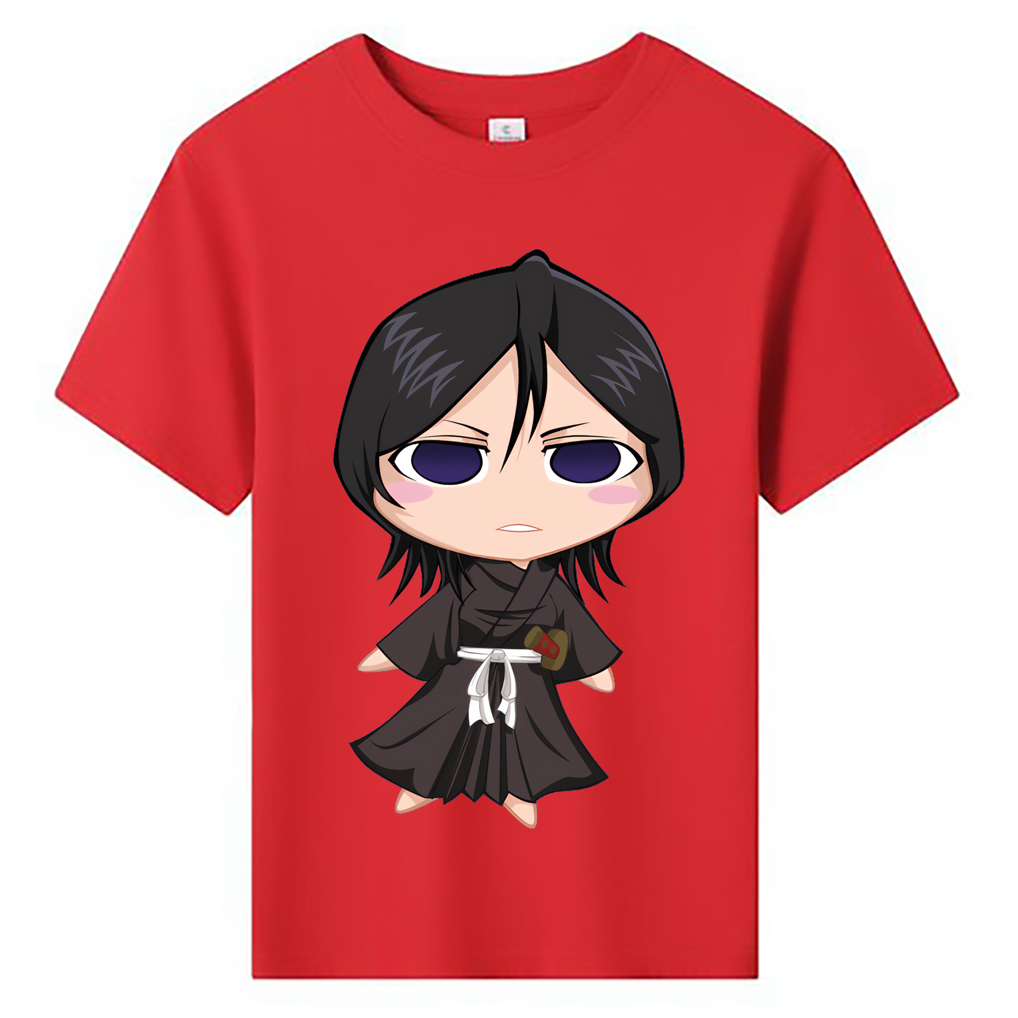 （画像用） ブリーチ 朽木ルキア BLEACH Kuchiki Rukia 綿100％キッズTシャツ（フロントプリント）