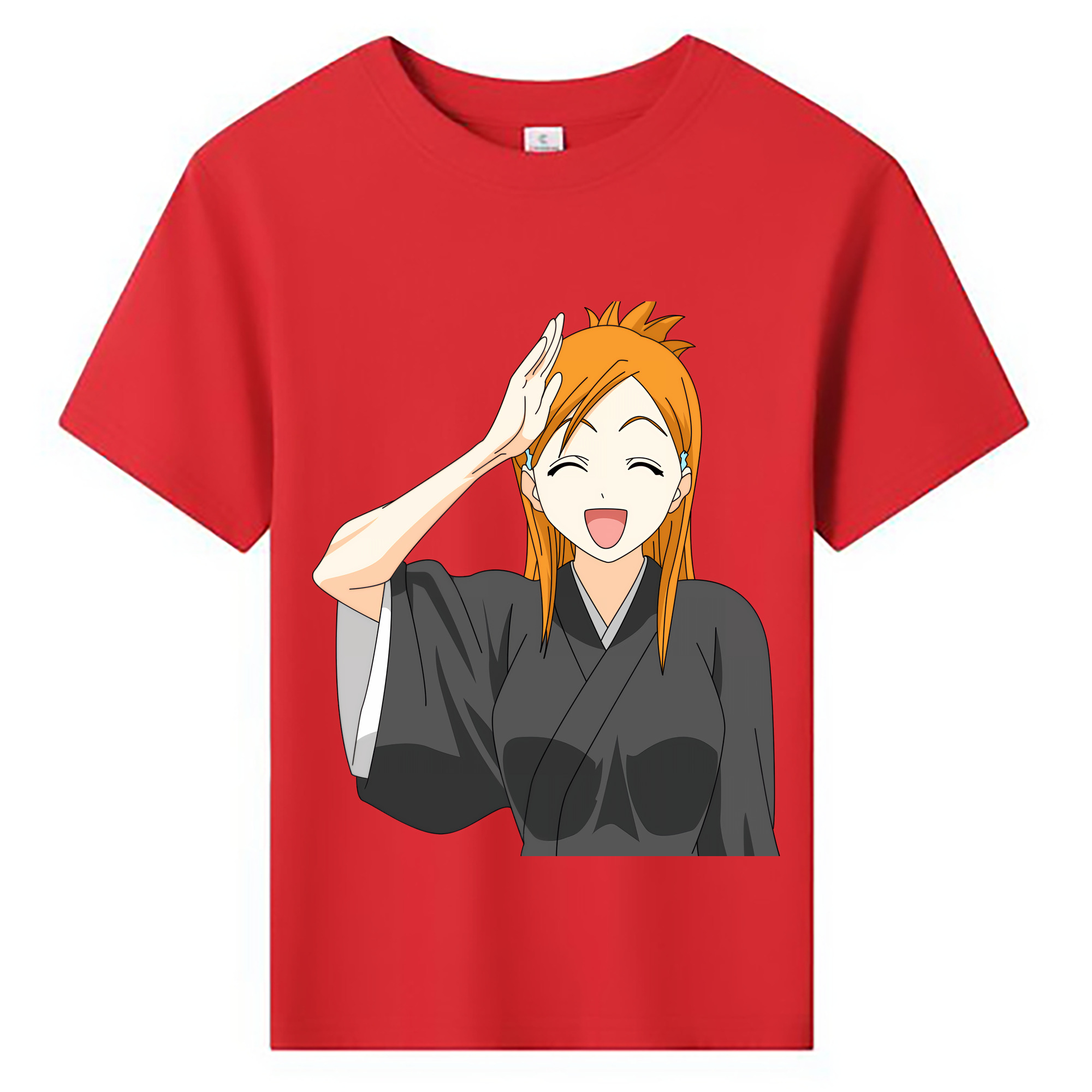（画像用） ブリーチ 井上織姫（いのうえおりひめ） BLEACH Inoue Orihime 綿100％キッズTシャツ（フロントプリント）