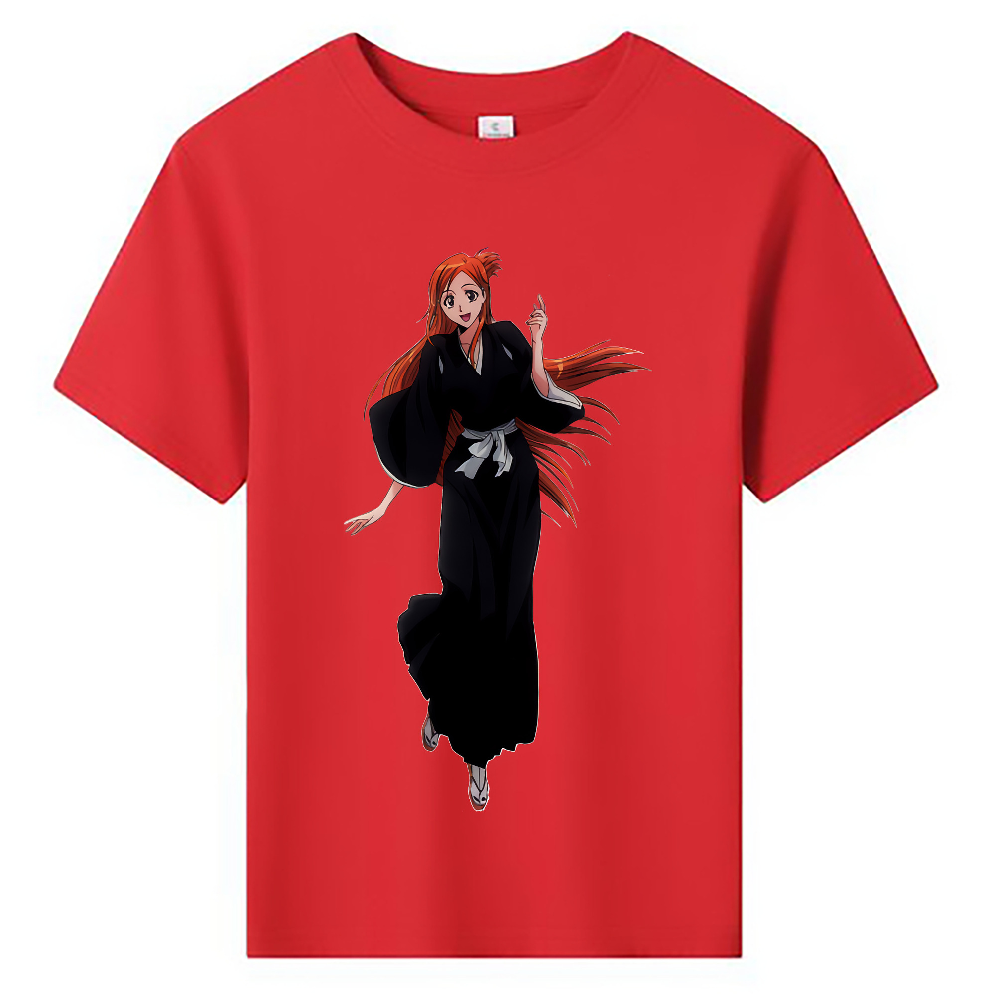 （画像用） ブリーチ 井上織姫（いのうえおりひめ） BLEACH Inoue Orihime 綿100％キッズTシャツ（フロントプリント）