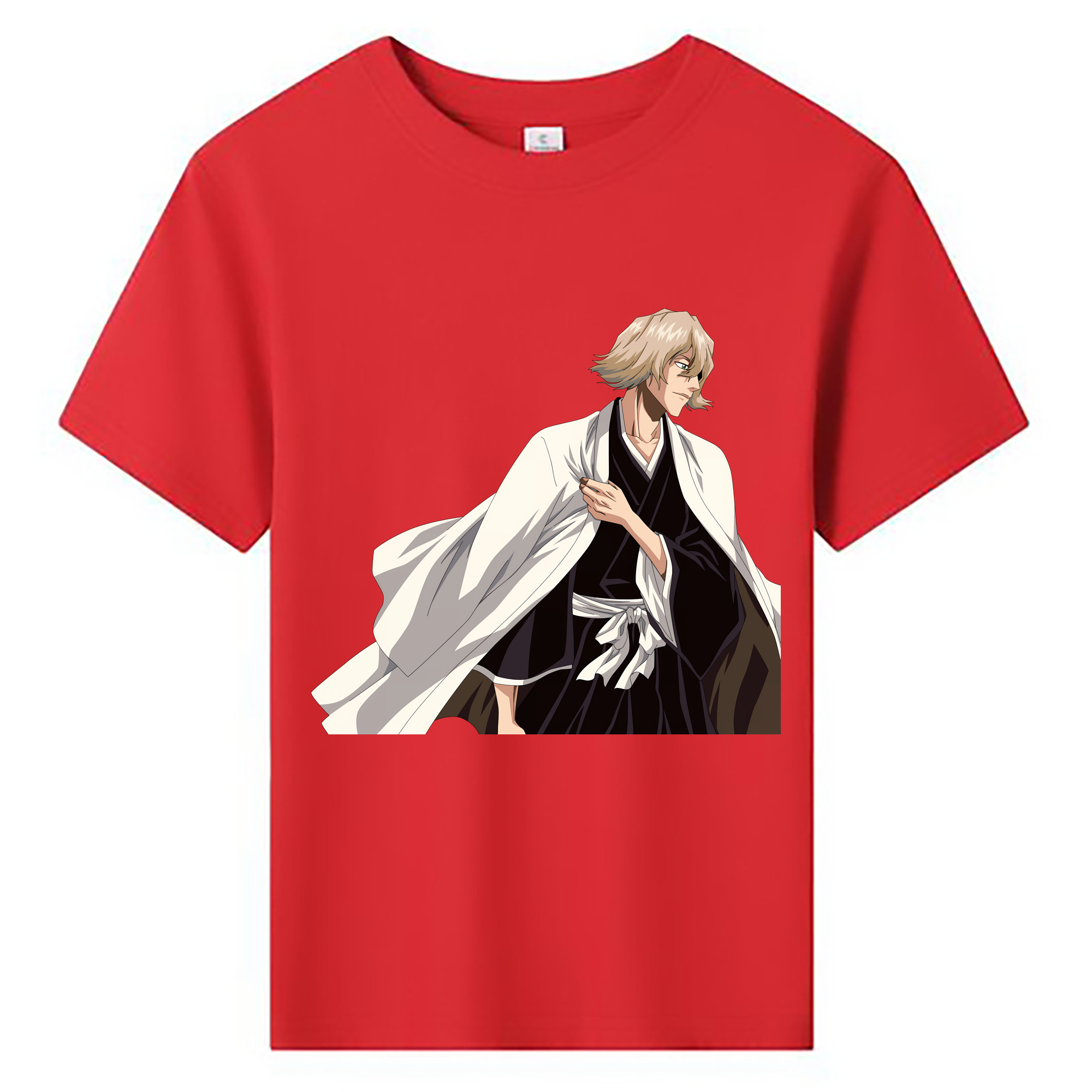 （画像用） "ブリーチ 浦原 喜助（うらはら きすけ） BLEACH Urahara Kisuke " 綿100％キッズTシャツ（フロントプリント）
