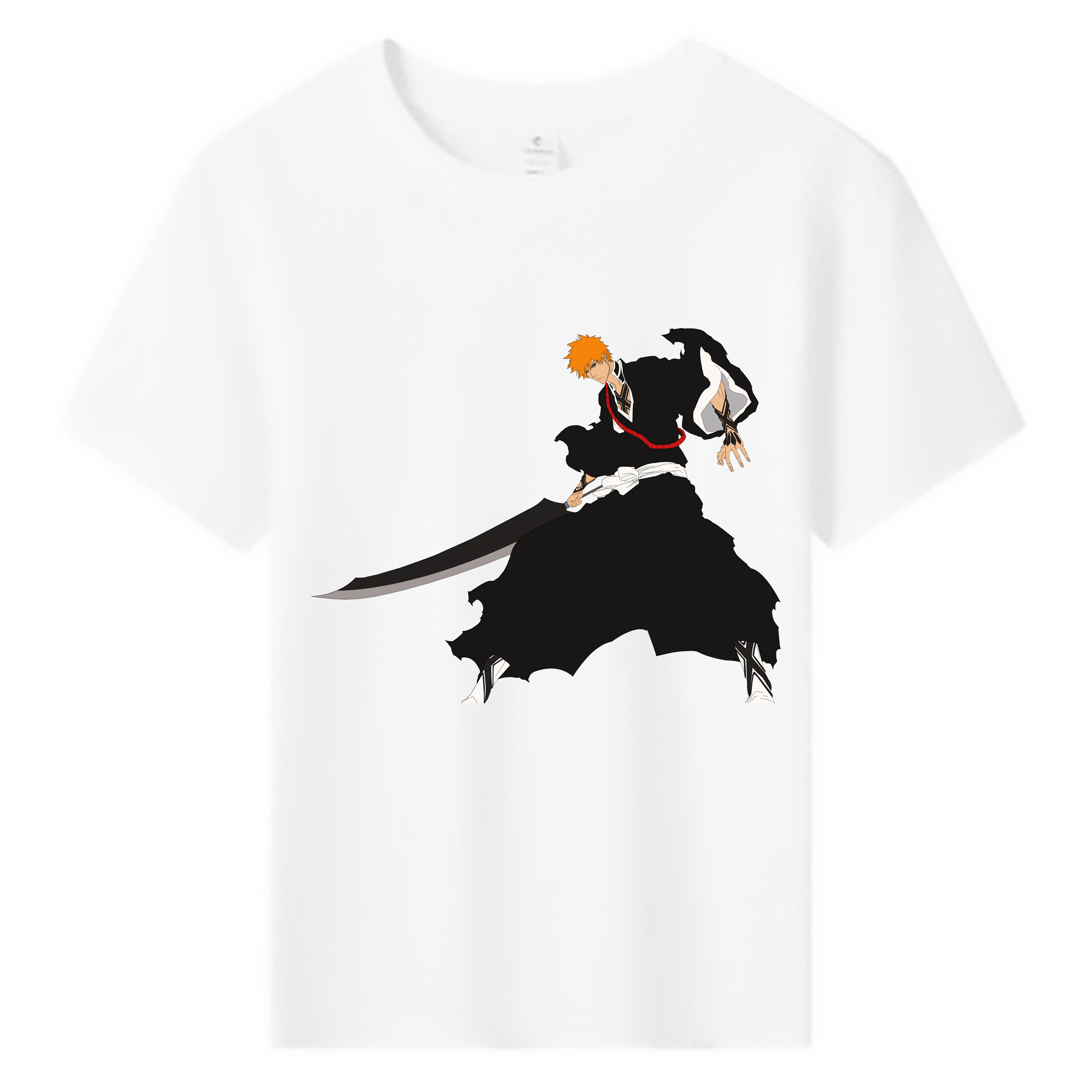 （画像用） ブリーチ 黒崎一護（くろさき いちご）BLEACH Kurosaki Ichigo 綿100％キッズTシャツ（フロントプリント）